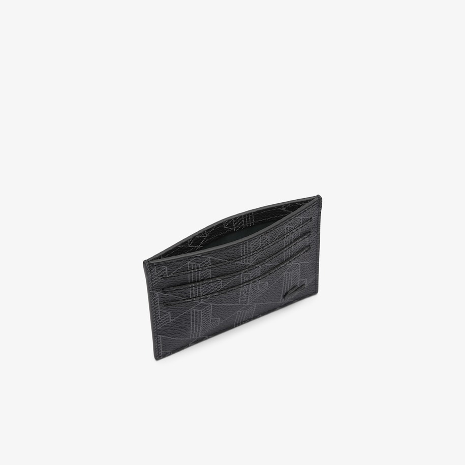 Men's The Blend Monogram Print Canvas Card Holder image number 3