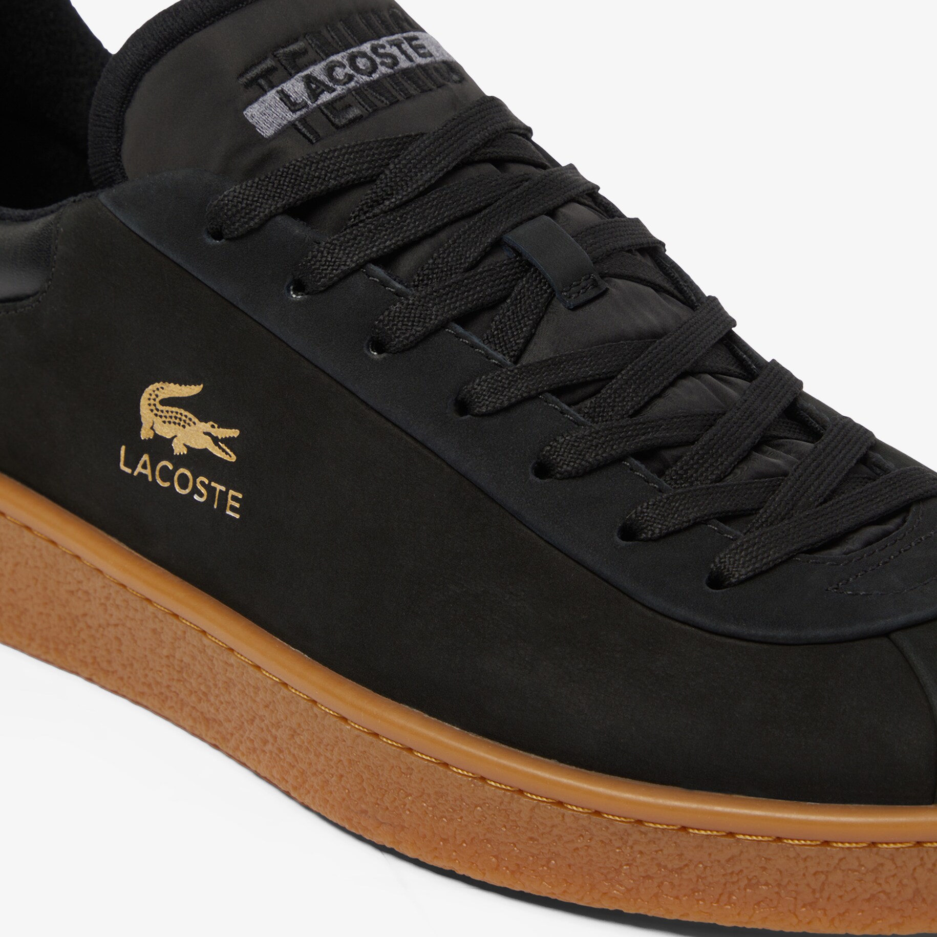 Men's Baseshot Premium Leather Trainers image number 5