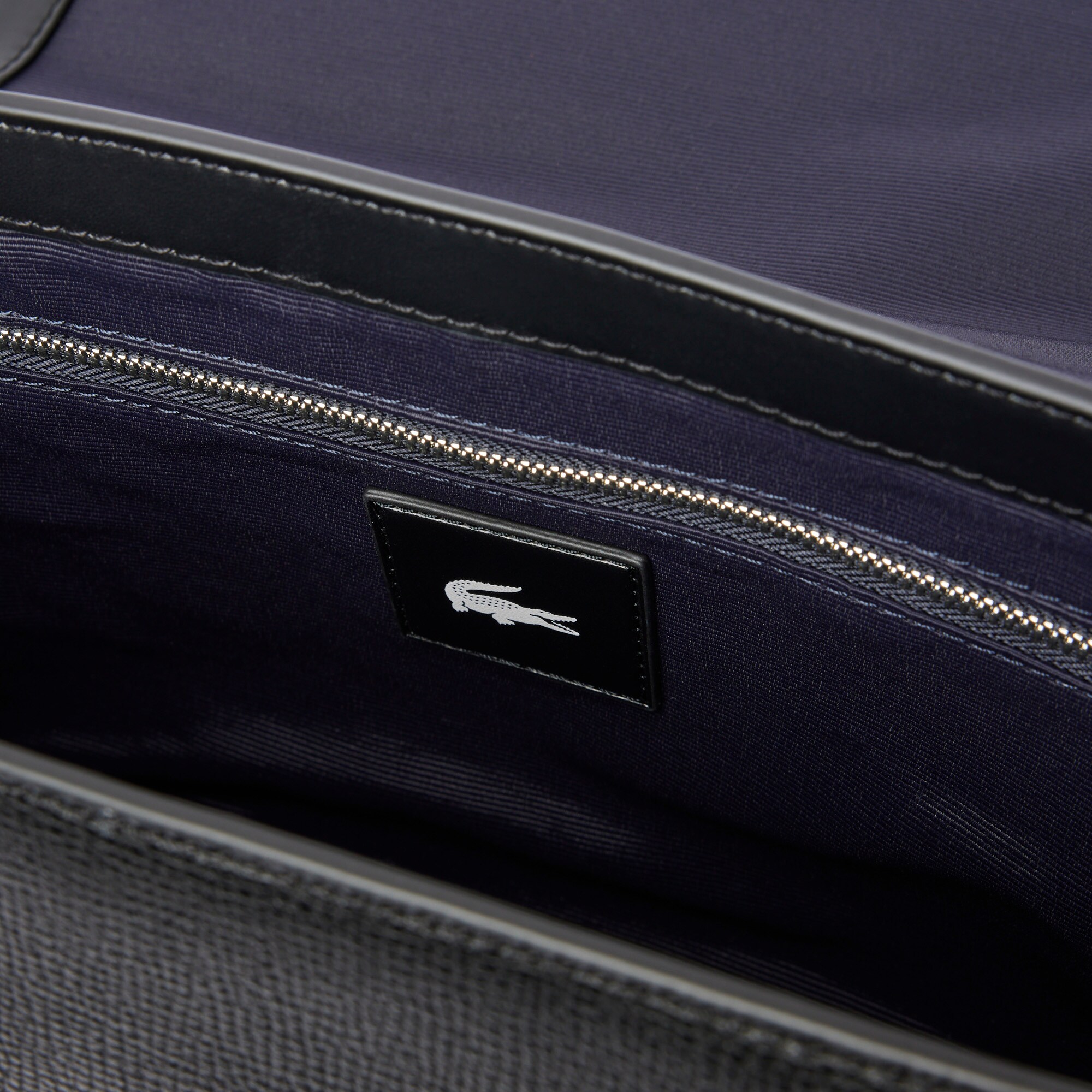 Ossian Flap Close Leather Satchel image number 3