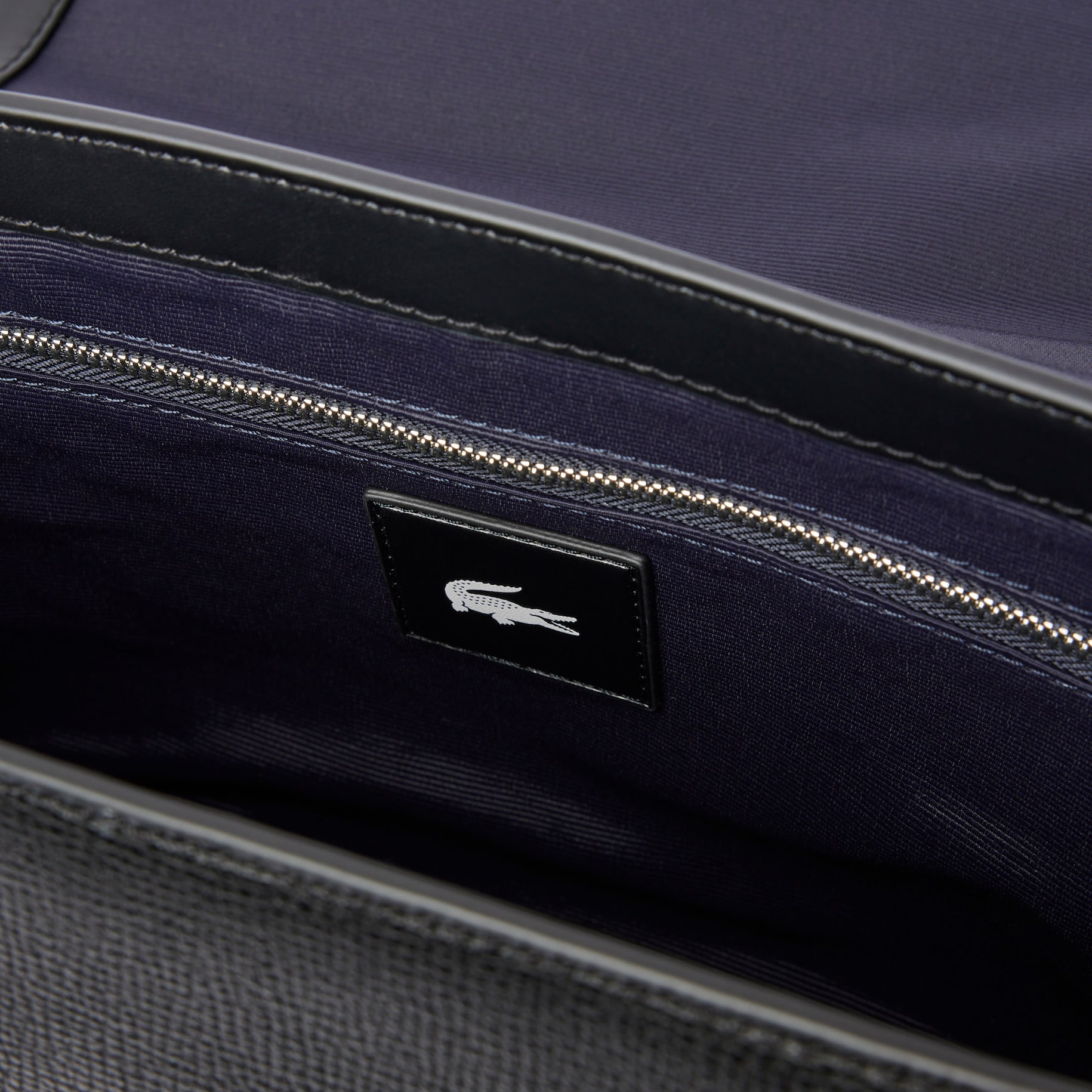 Ossian Flap Close Leather Satchel image number 3