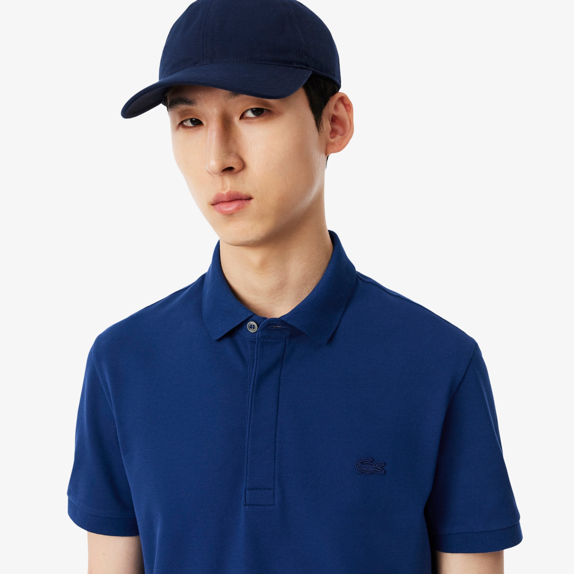 Regular Fit Paris Stretch Piqu&eacute; Polo Shirt image number 1