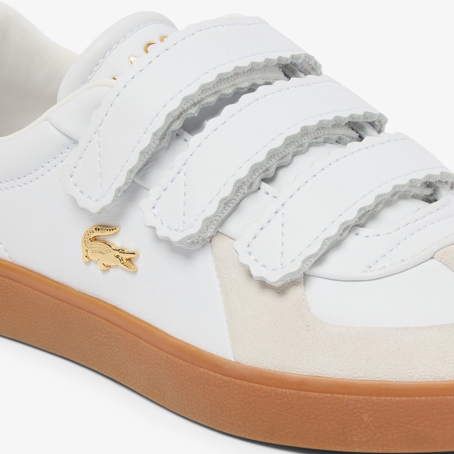 Women's Baseshot Pro Strap Leather Sneakers image number 5