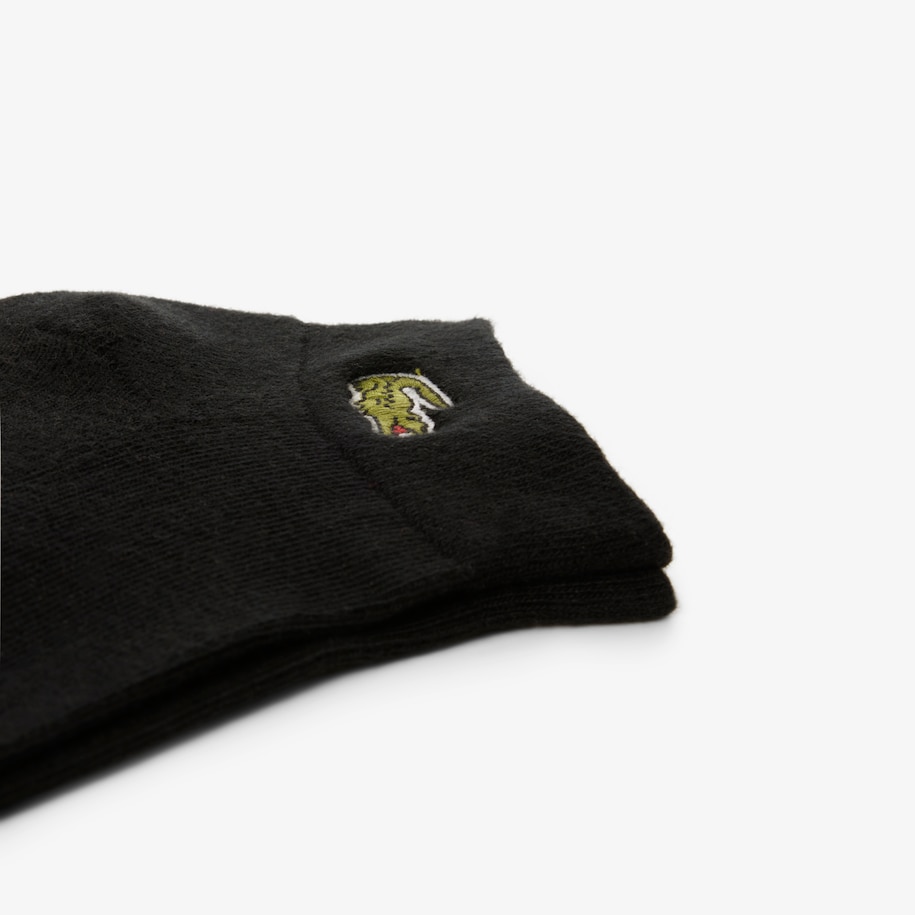 Unisex Lacoste SPORT Stretch Cotton Low-Cut Socks image number 2