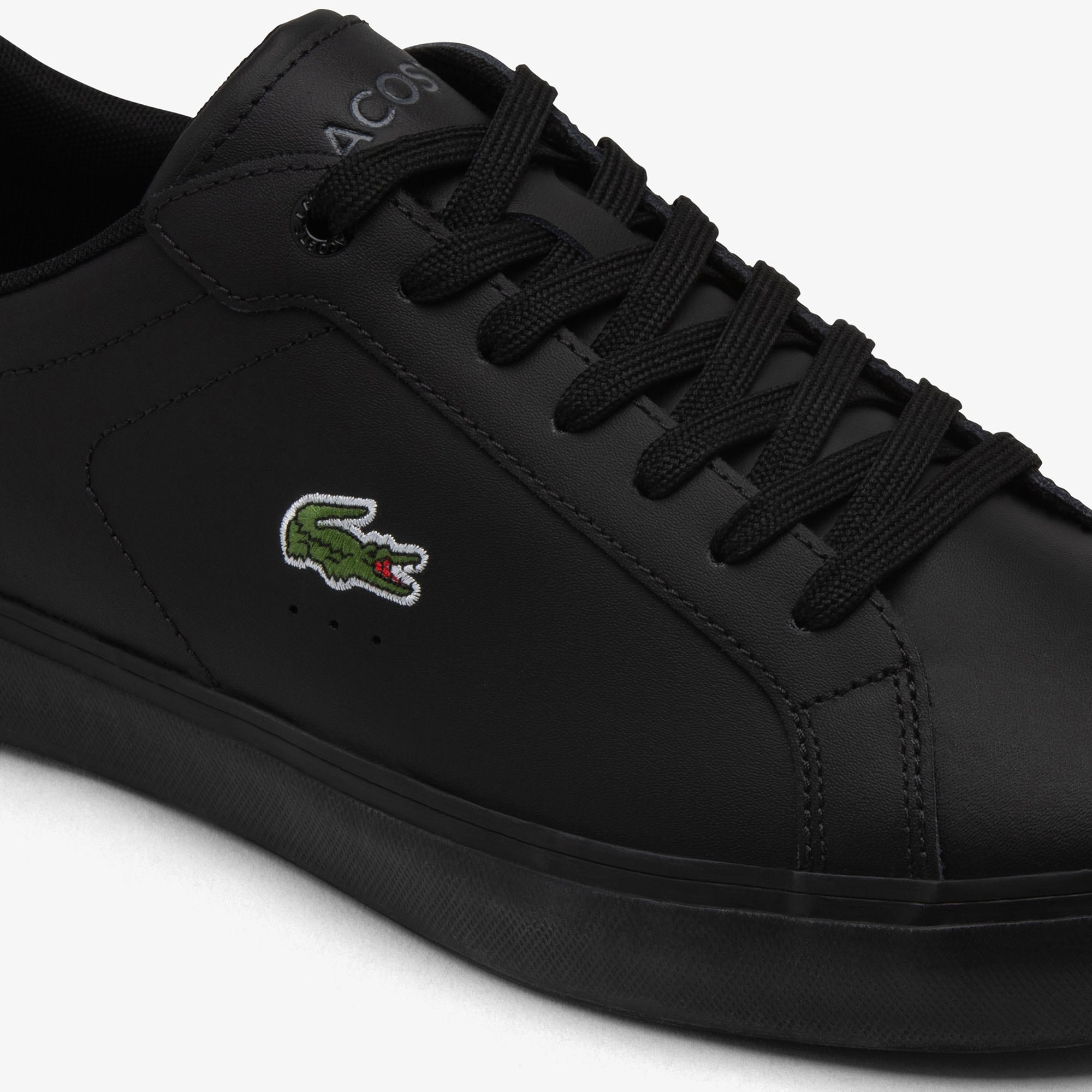 Men's Powercourt Leather Sneakers image number 5