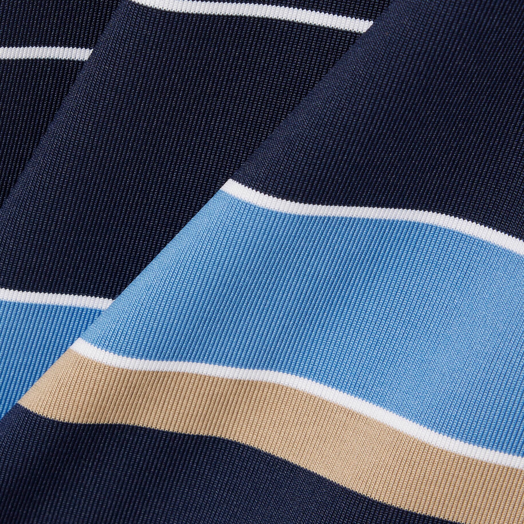 Regular Fit Ultra Dry Striped Golf Polo Shirt image number 2