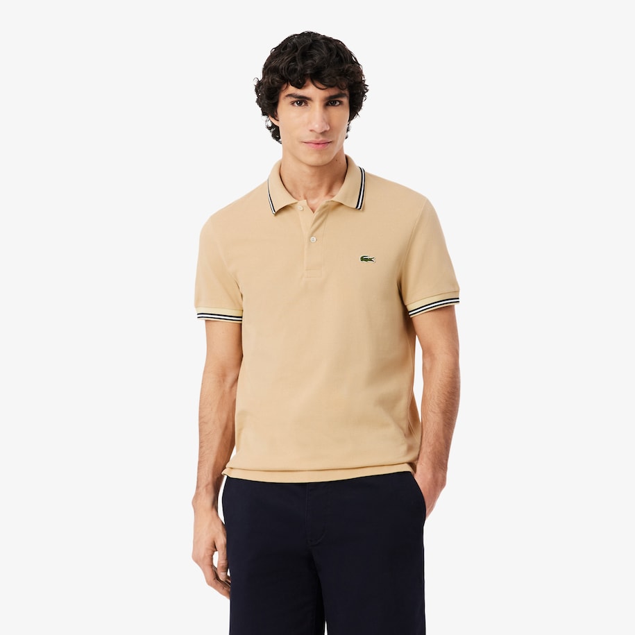 Regular Fit L.12.12 Petit Piqu&eacute; Polo Shirt image number 0