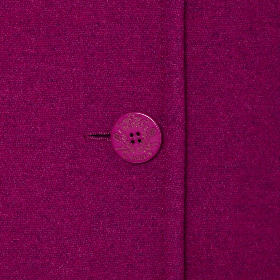 Runway Slub Wool Pea Coat image number 7