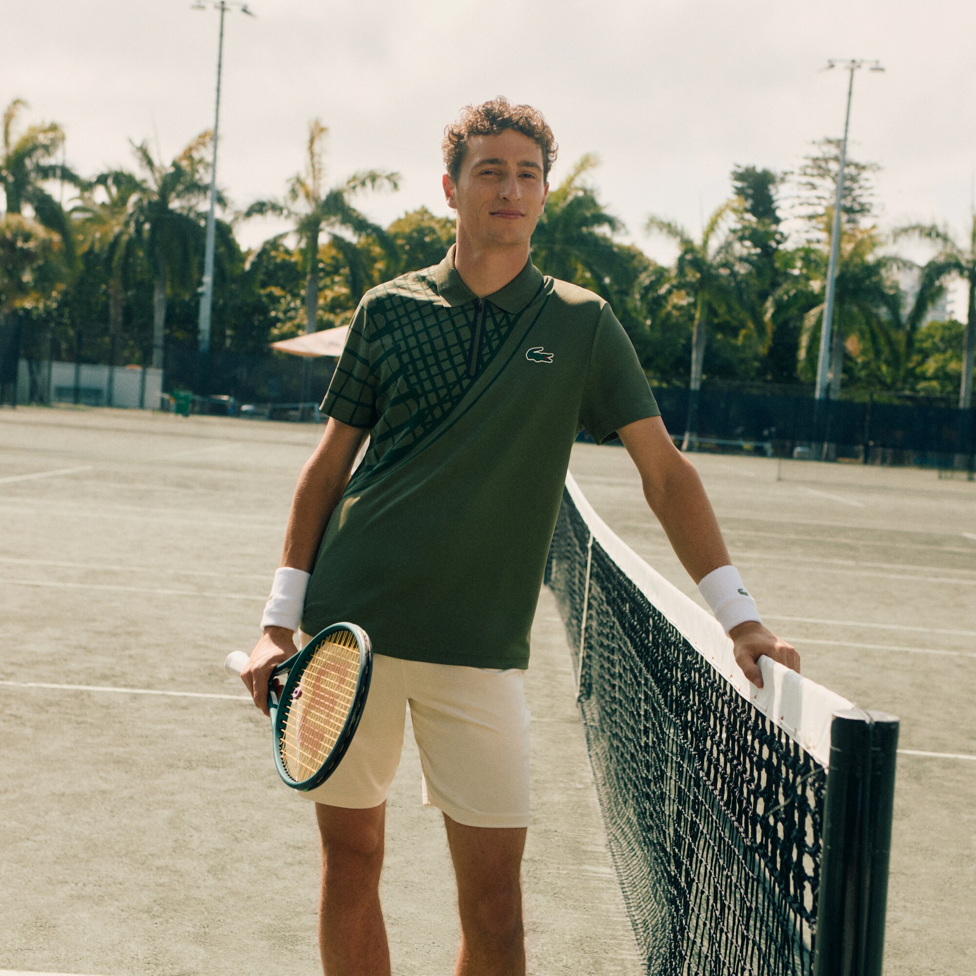 Ultra Dry Printed Slim Fit Tennis Polo Shirt image number 7