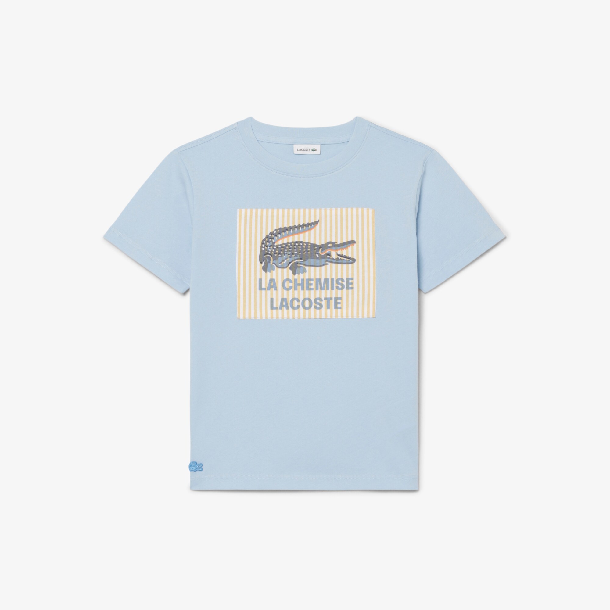 Badge Accent Cotton T-shirt image number 3