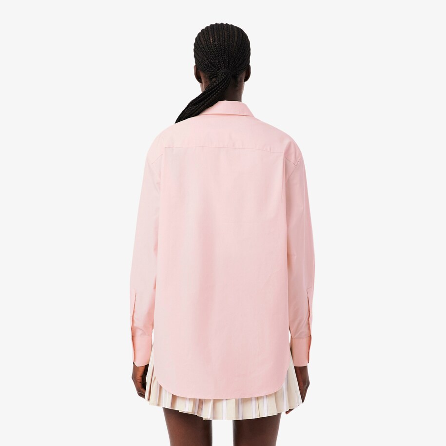 Oversized Cotton Poplin Shirt image number 2