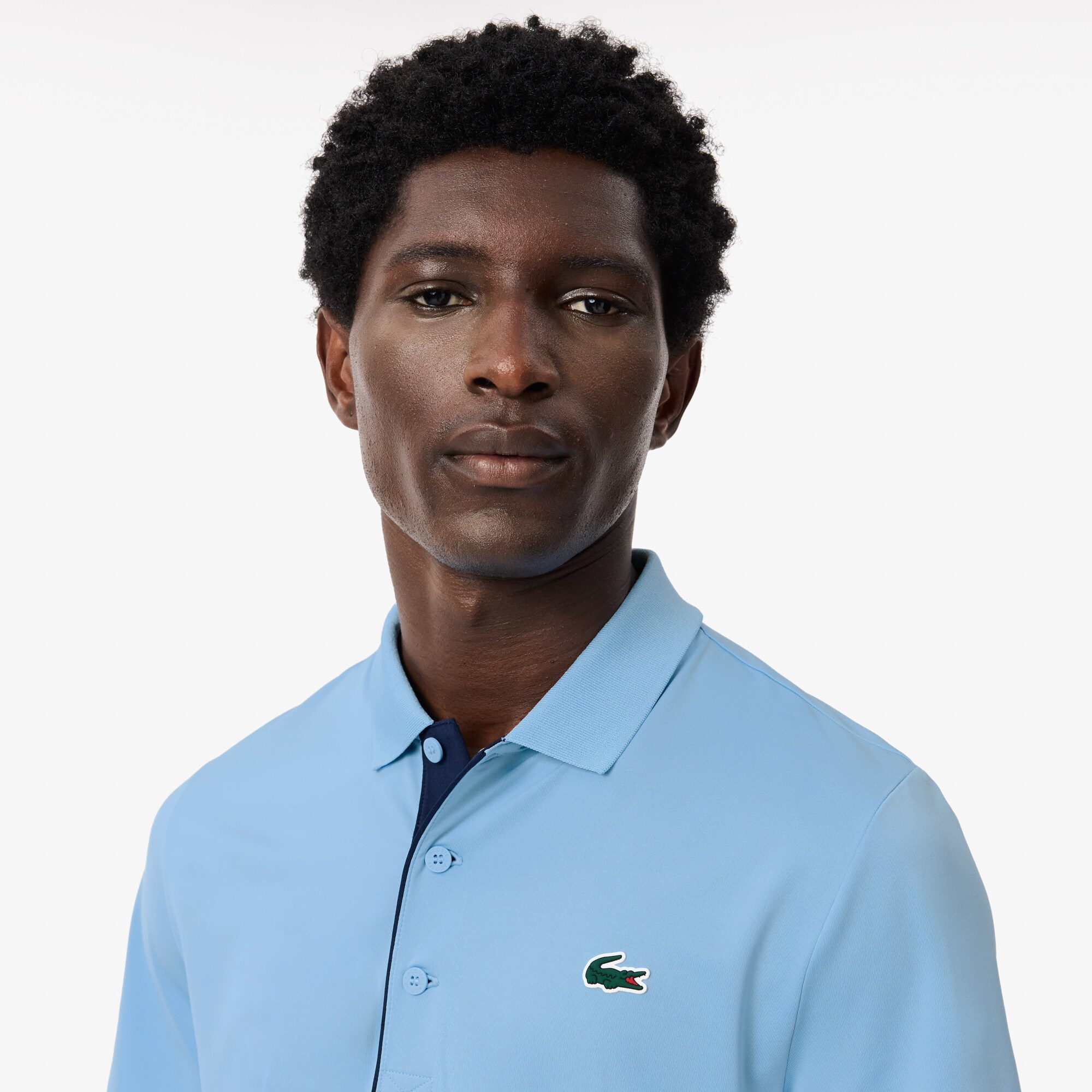 Ultra-Dry Anti-UV Stretch Jersey Golf Polo Shirt image number 1