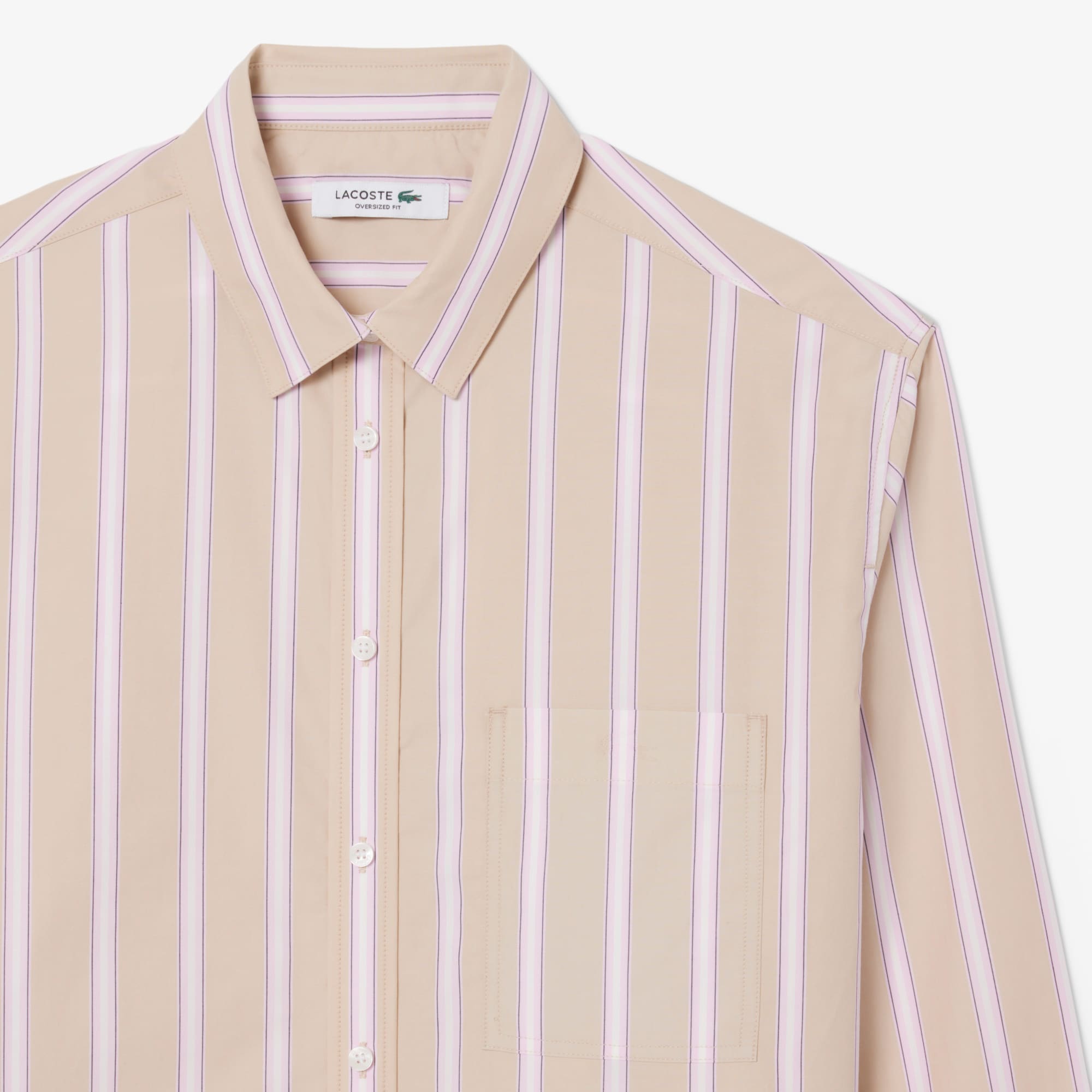 Oversized Cotton Poplin Shirt image number 4