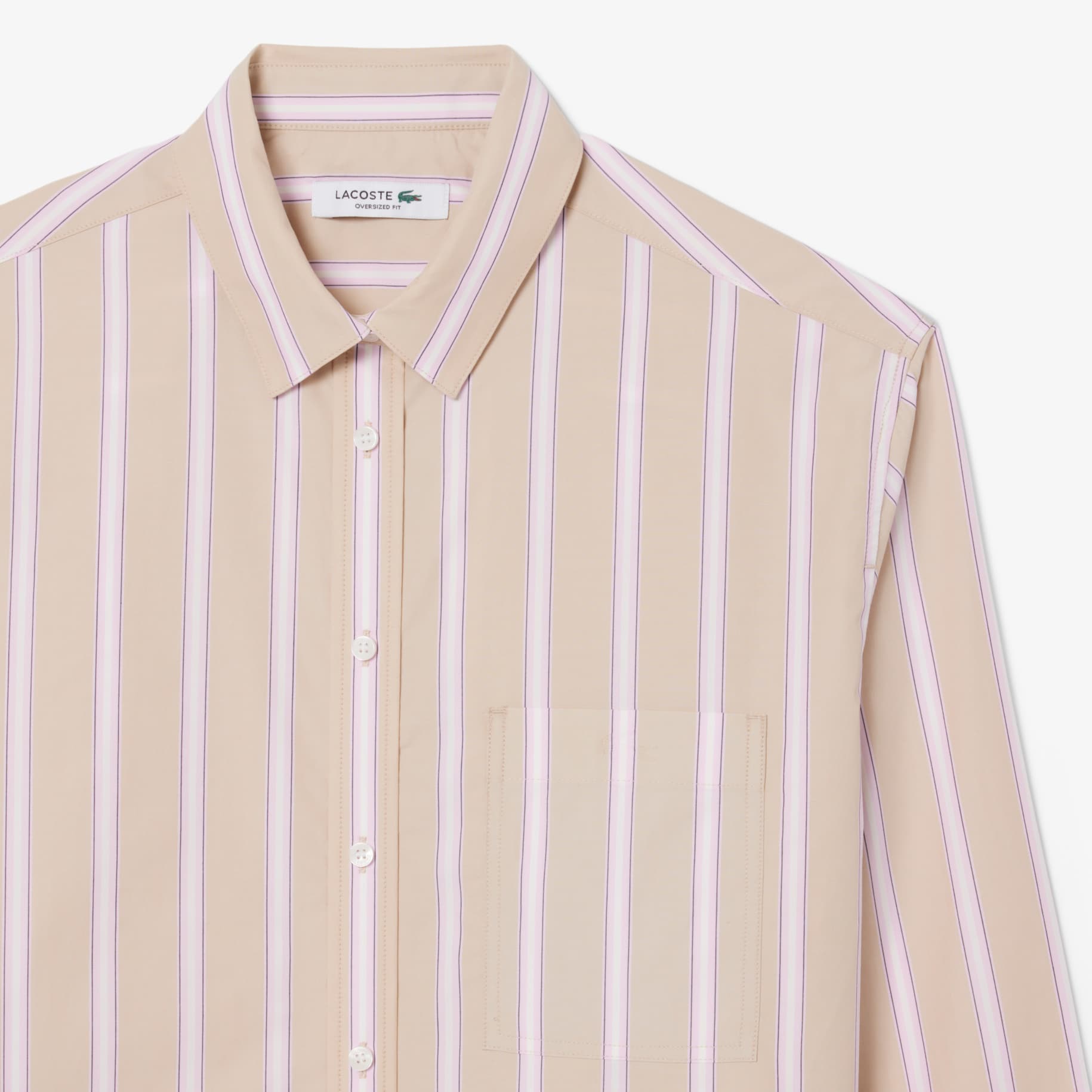 Oversized Cotton Poplin Shirt image number 4