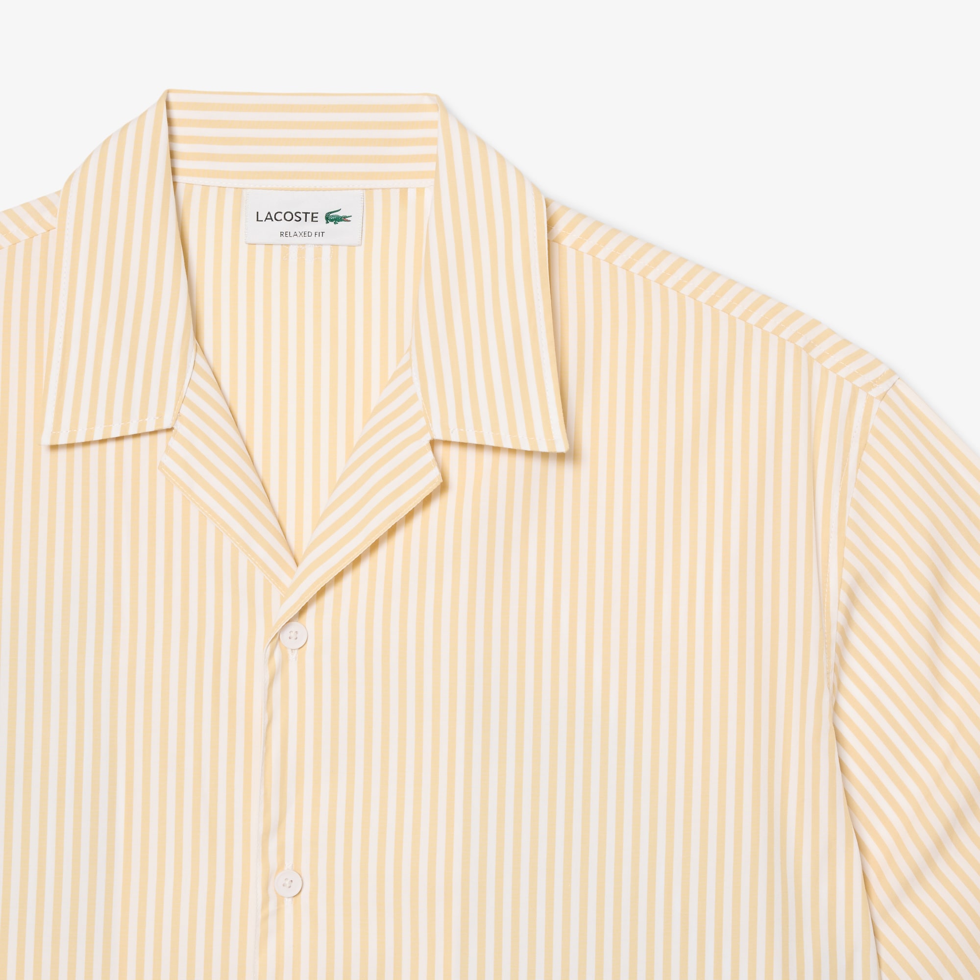 Relaxed Fit Striped Crocodile Shirt image number 4