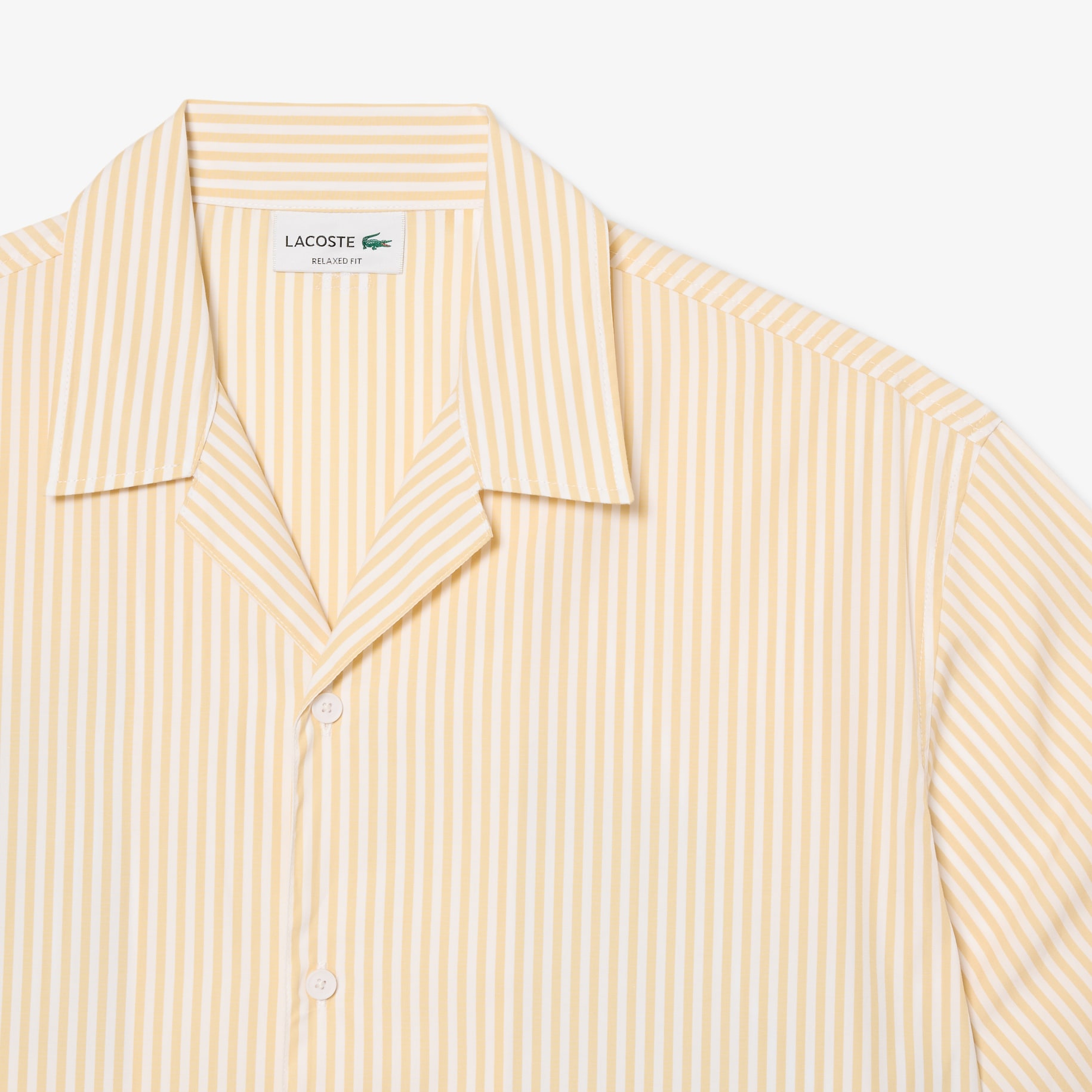 Relaxed Fit Striped Crocodile Shirt image number 4