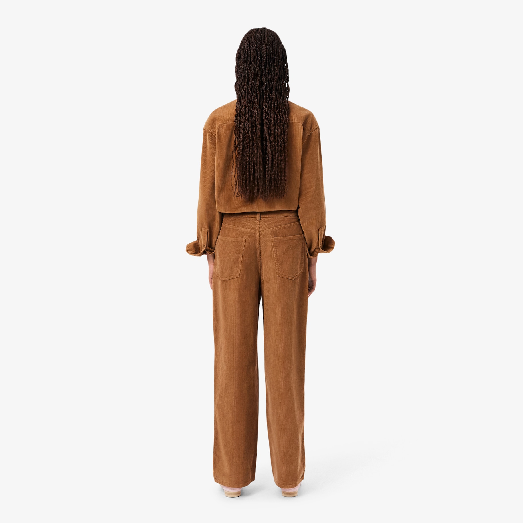 Wide Fit Corduroy Pants image number 2