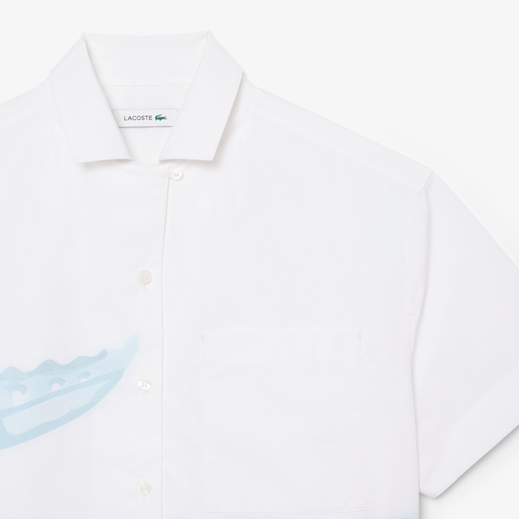 Oversized Short Sleeved Print Shirt image number 4