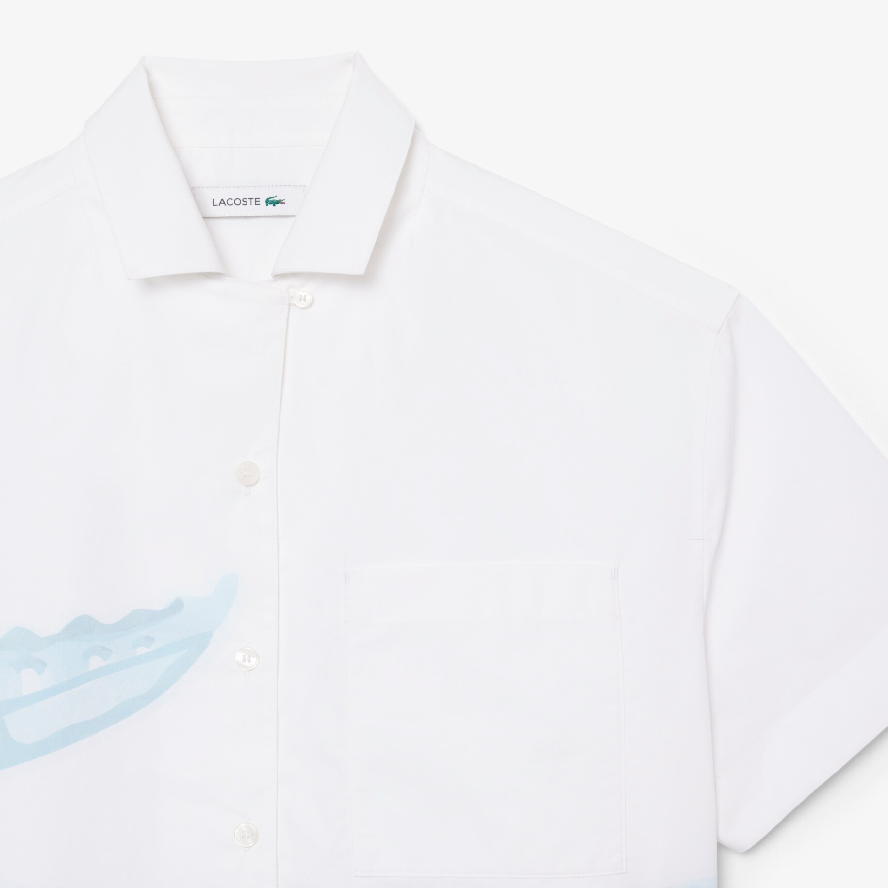 Oversized Short Sleeved Print Shirt image number 4