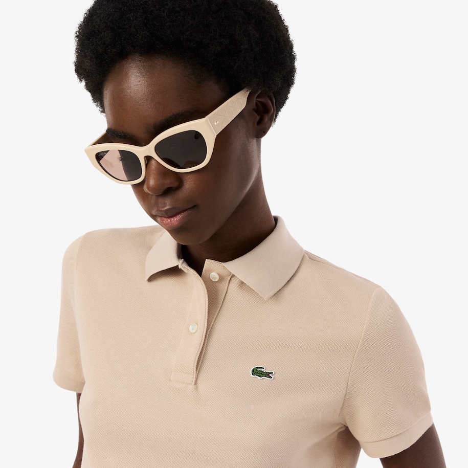 Women's Lacoste Regular Fit Soft Cotton Petit Piqu&eacute; Polo Shirt image number 1