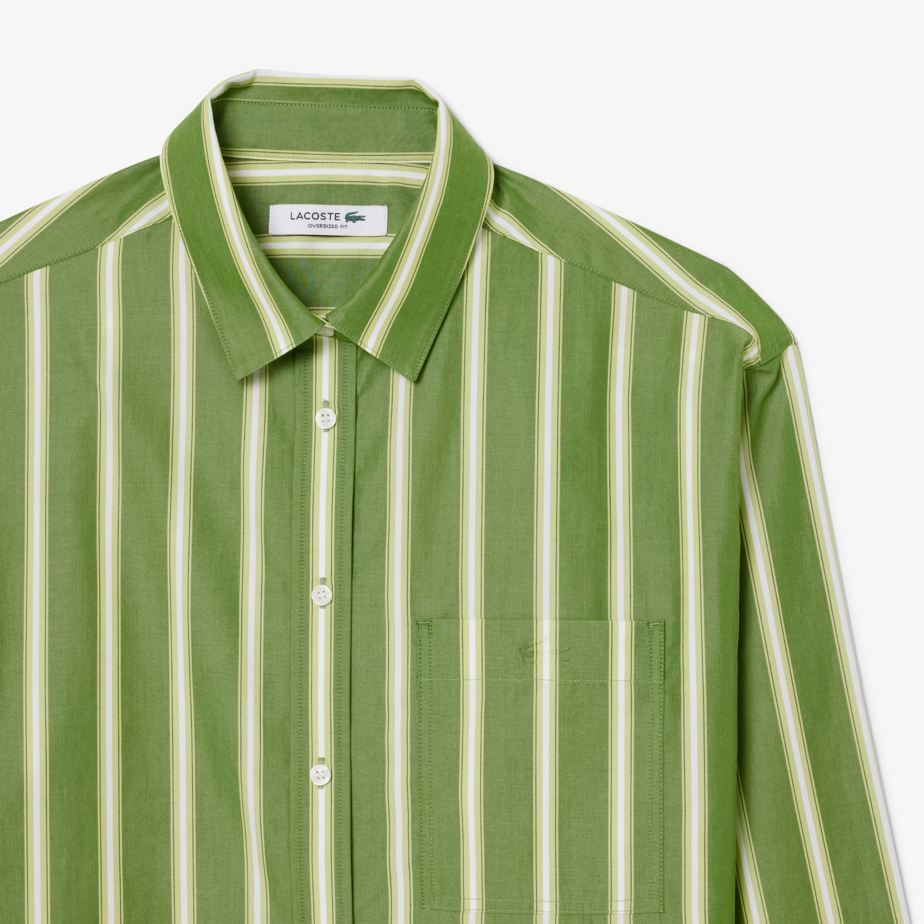Oversized Cotton Poplin Shirt image number 4