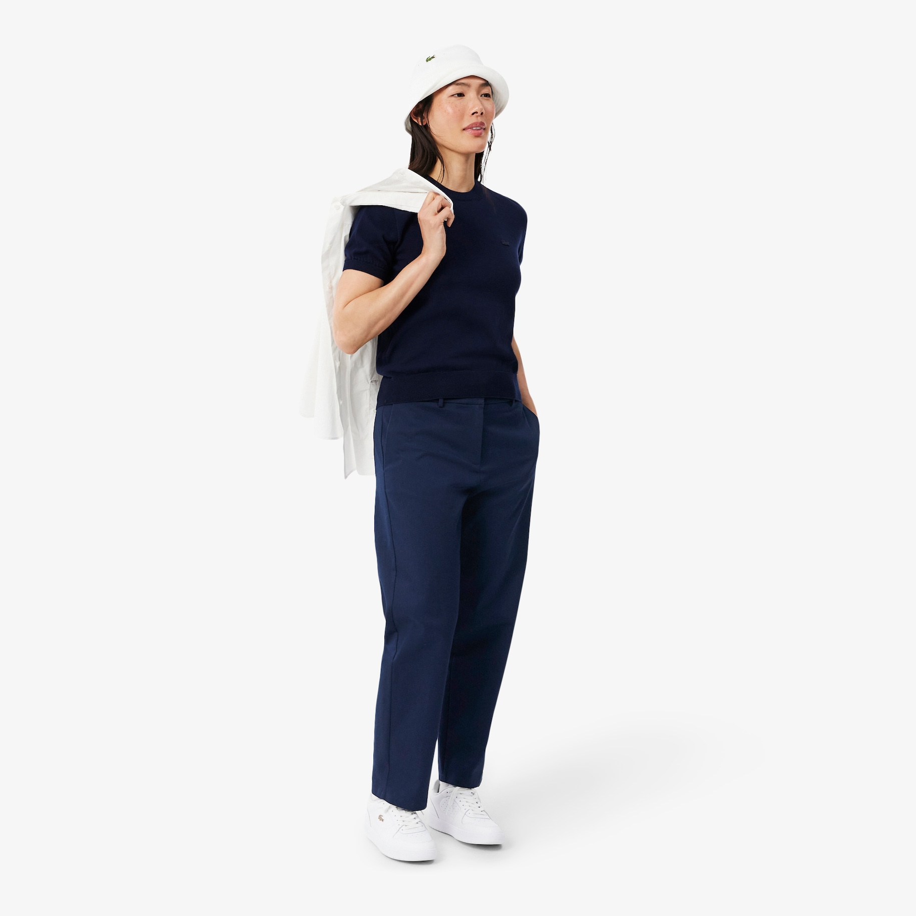 Straight Fit Cotton Gabardine Chino Pants image number 0