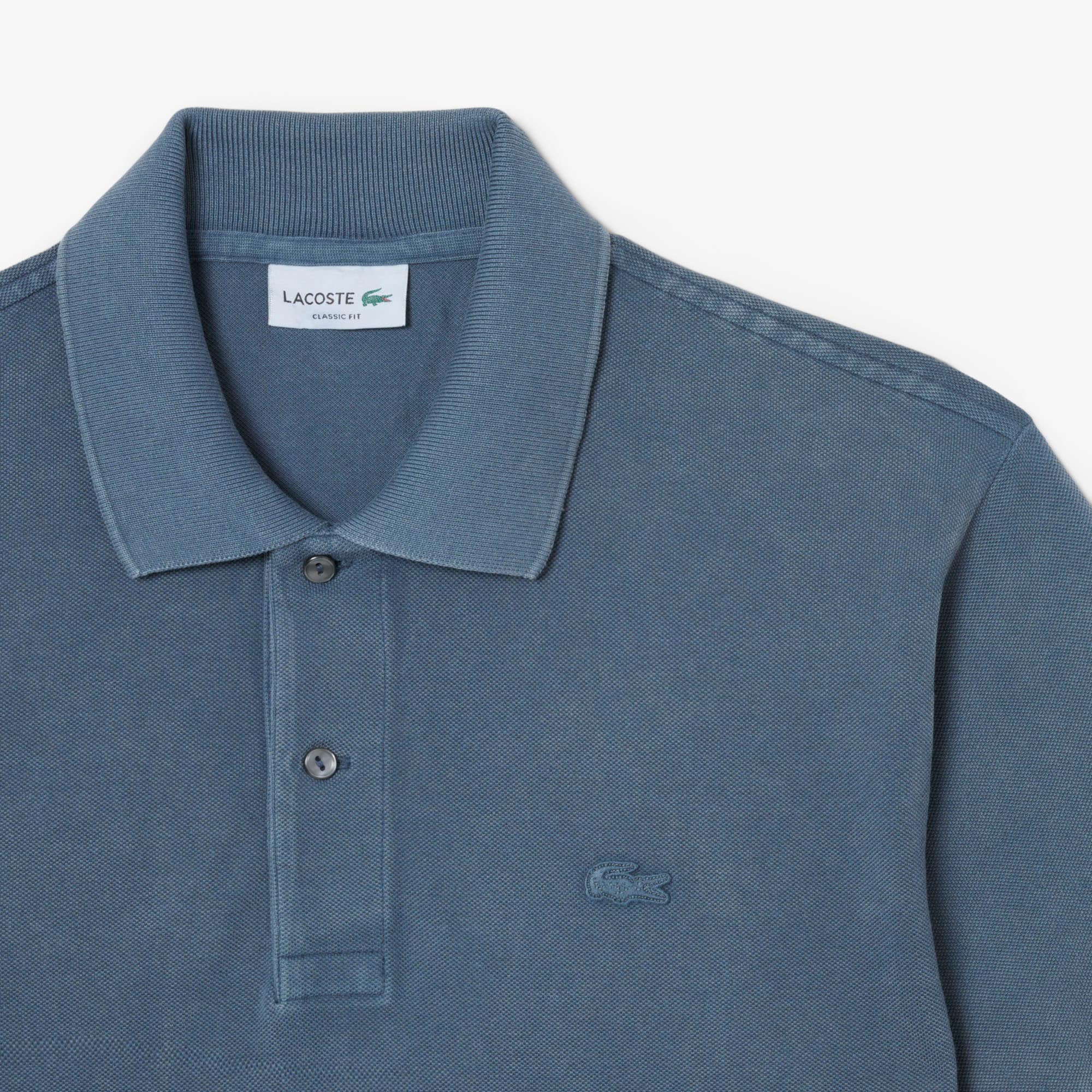 Classic Fit L.12.12 Washed Effect Polo Shirt image number 4