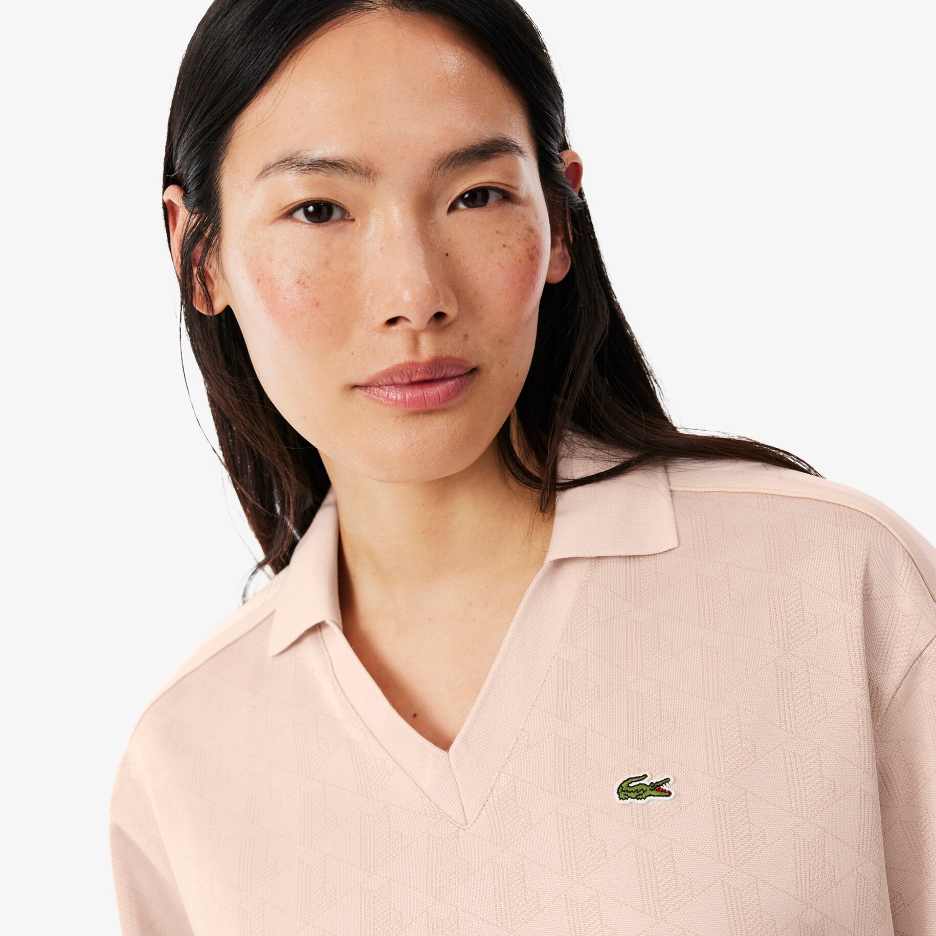 Monogram Jacquard Polo Dress image number 1