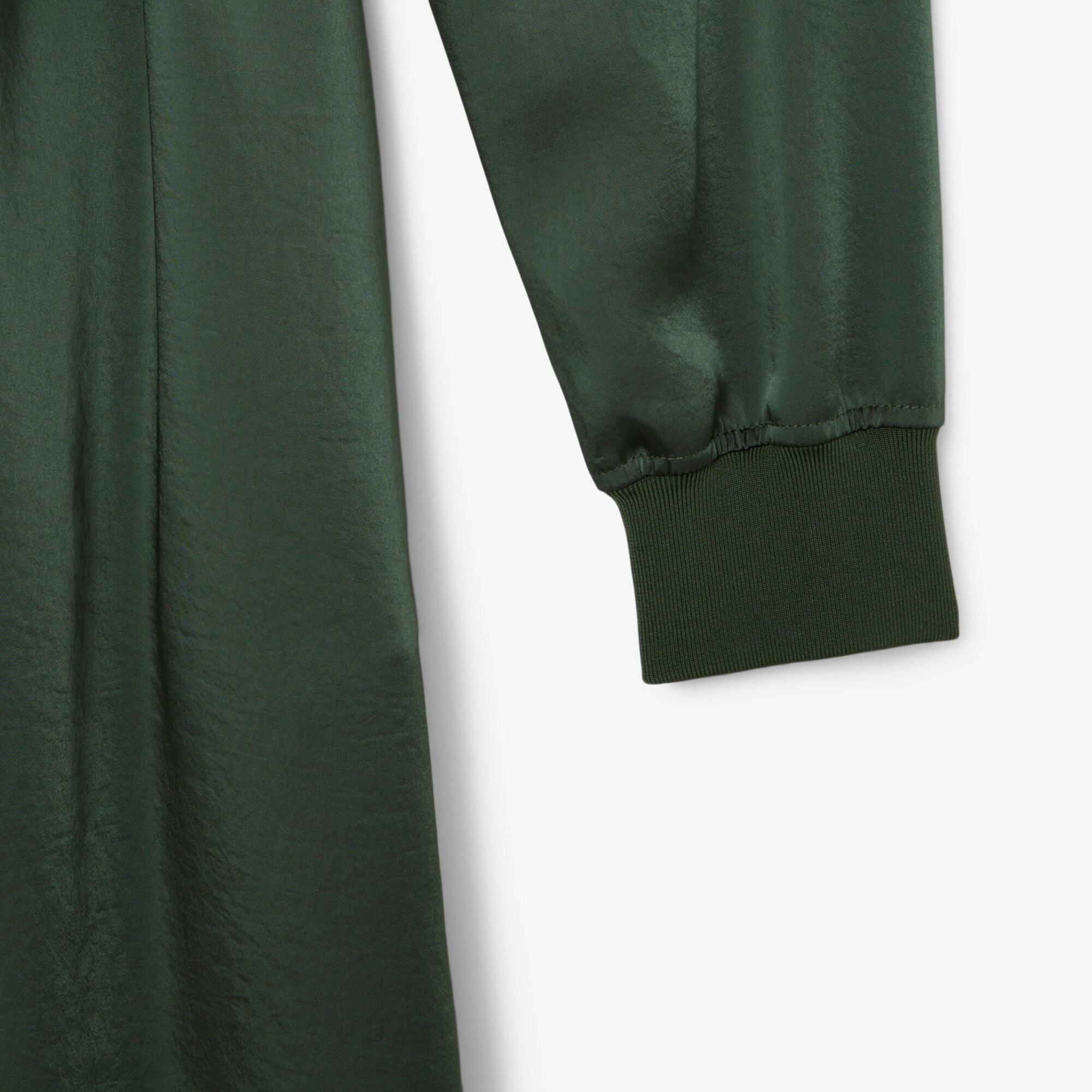 Long Sleeved Fluid Belted Dress image number 5