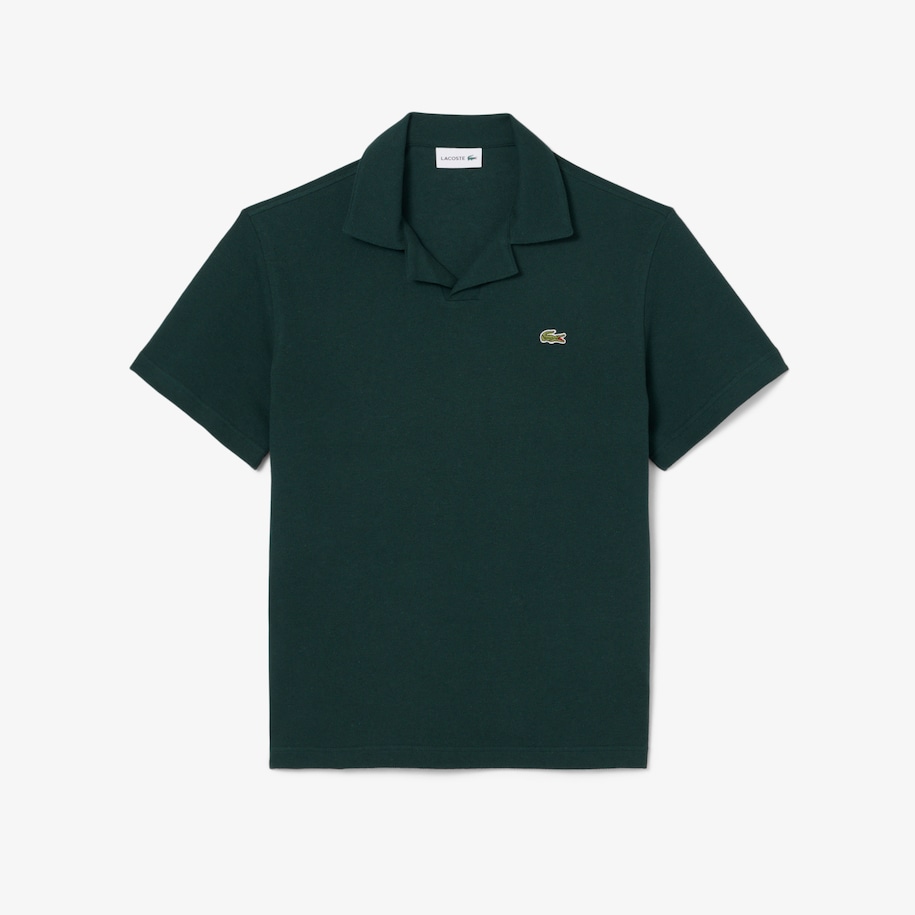 Classic Fit Cotton-Linen Polo Shirt image number 3