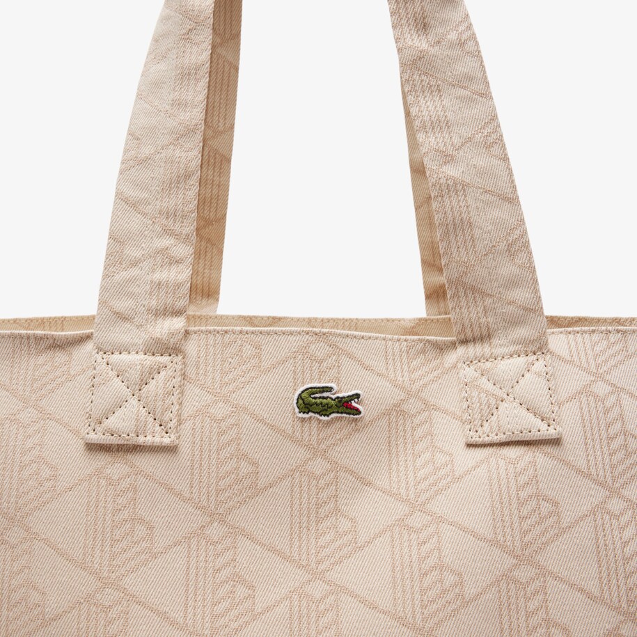 XXL Summer Pack Jacquard Motif Tote image number 4