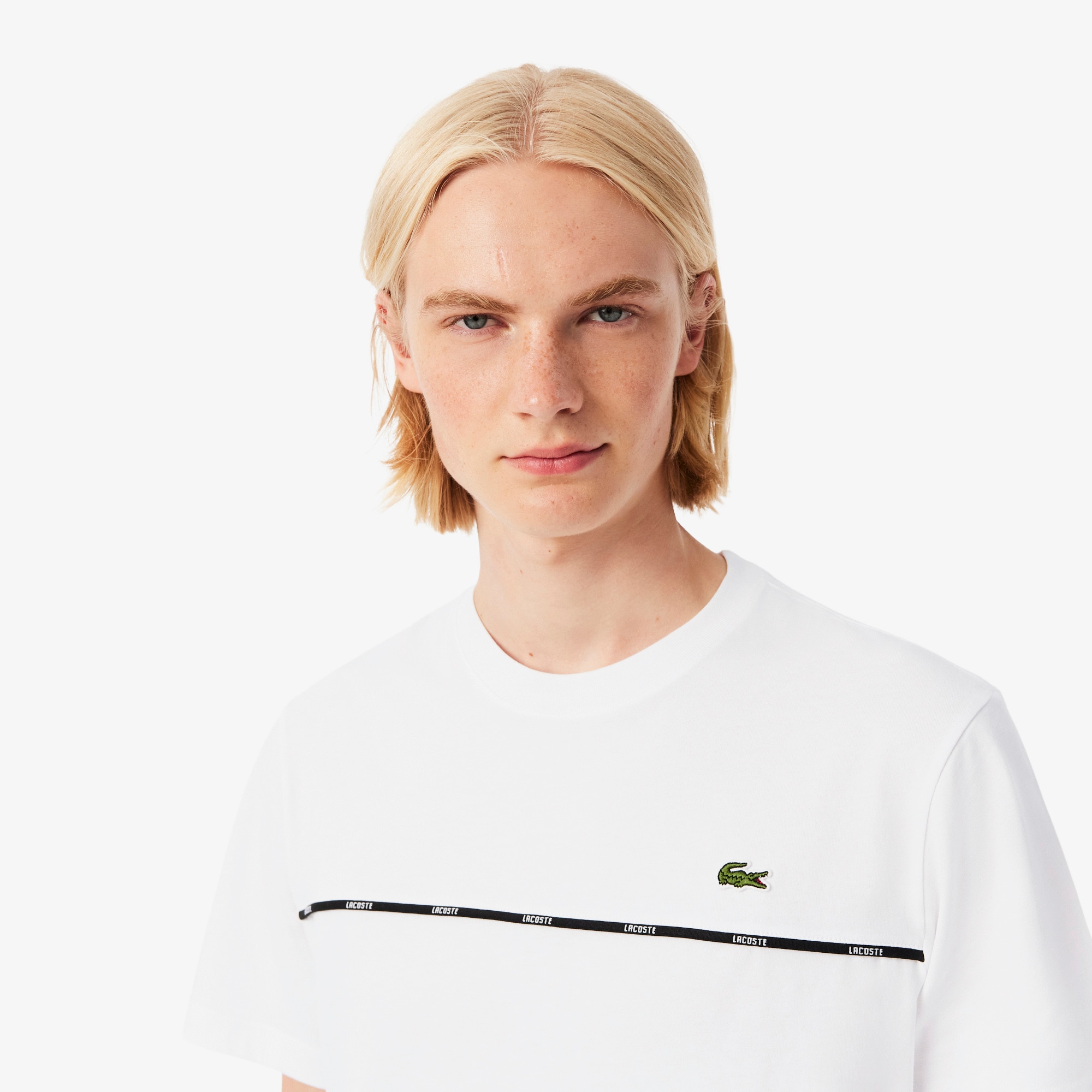 Regular Fit Lacoste Trim T-Shirt image number 1