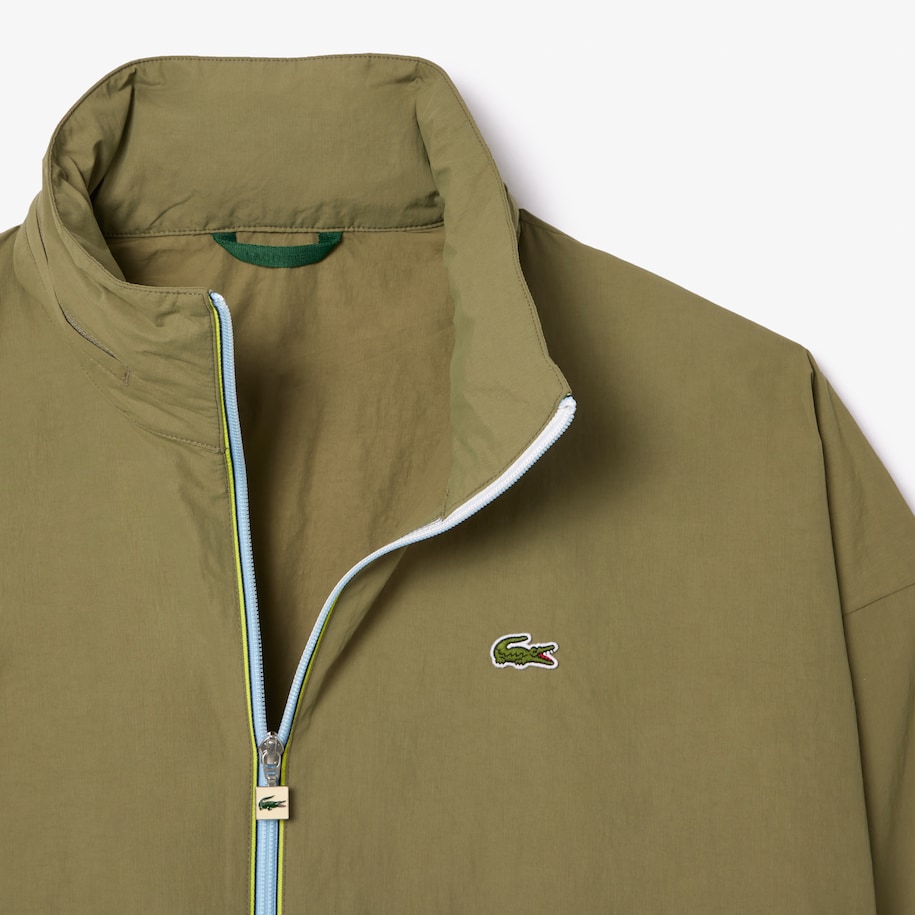 Water-Repellent Removable Hood Windbreaker image number 1