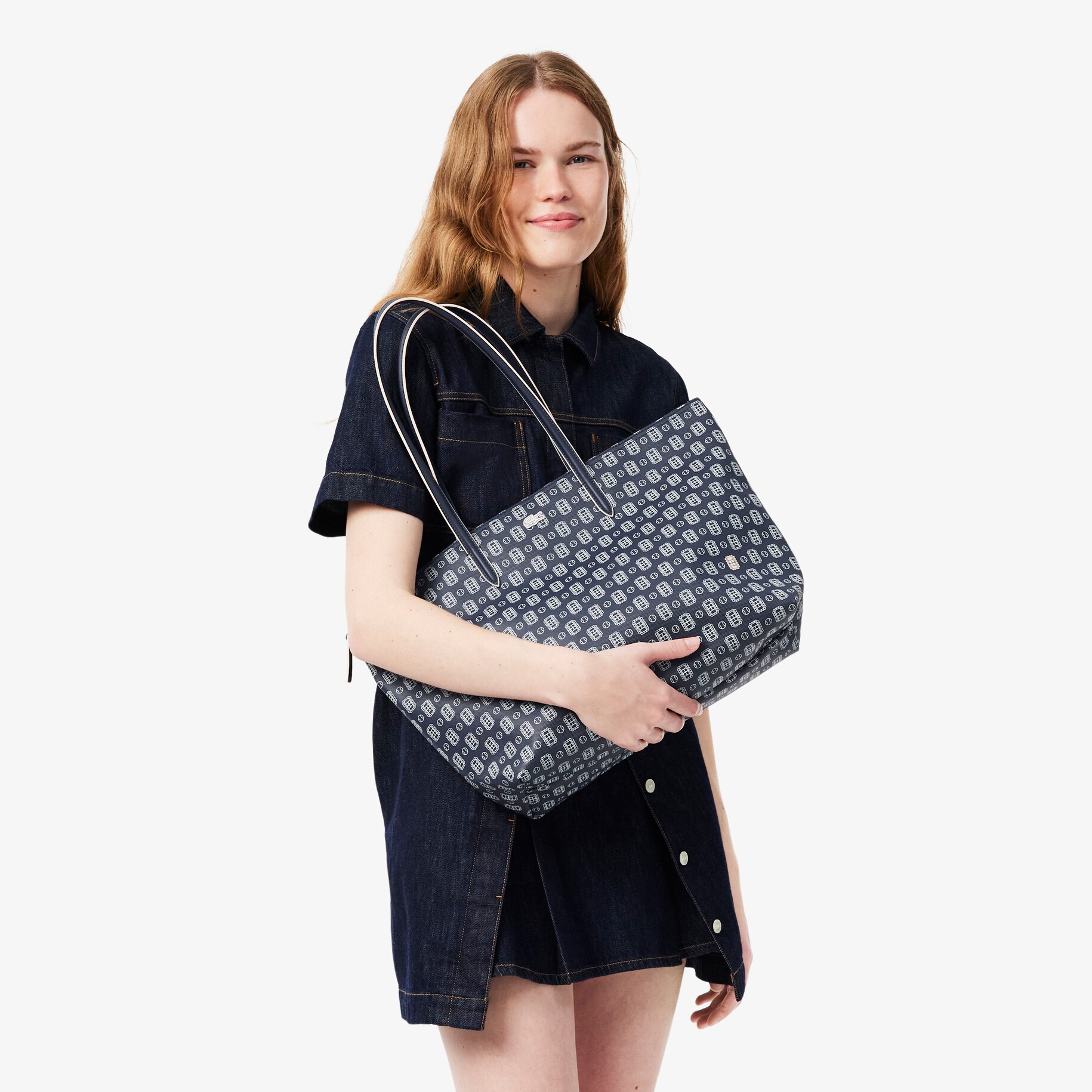 Large L.12.12 Concept Print Tote image number 5