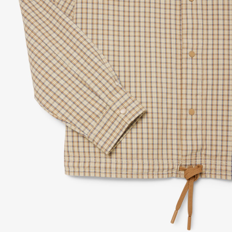 Kemeja Plaid Katun Tebal Besar image number 6