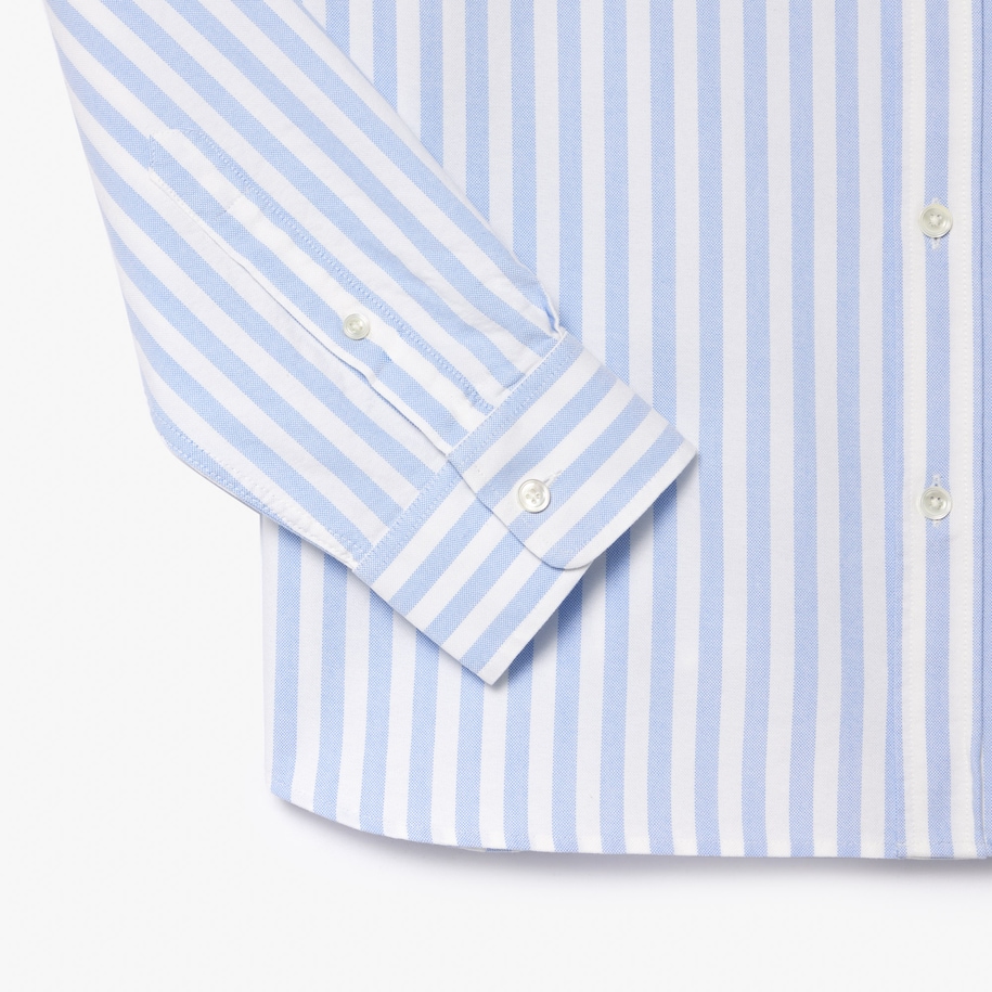 Regular Fit Striped Oxford Shirt image number 5