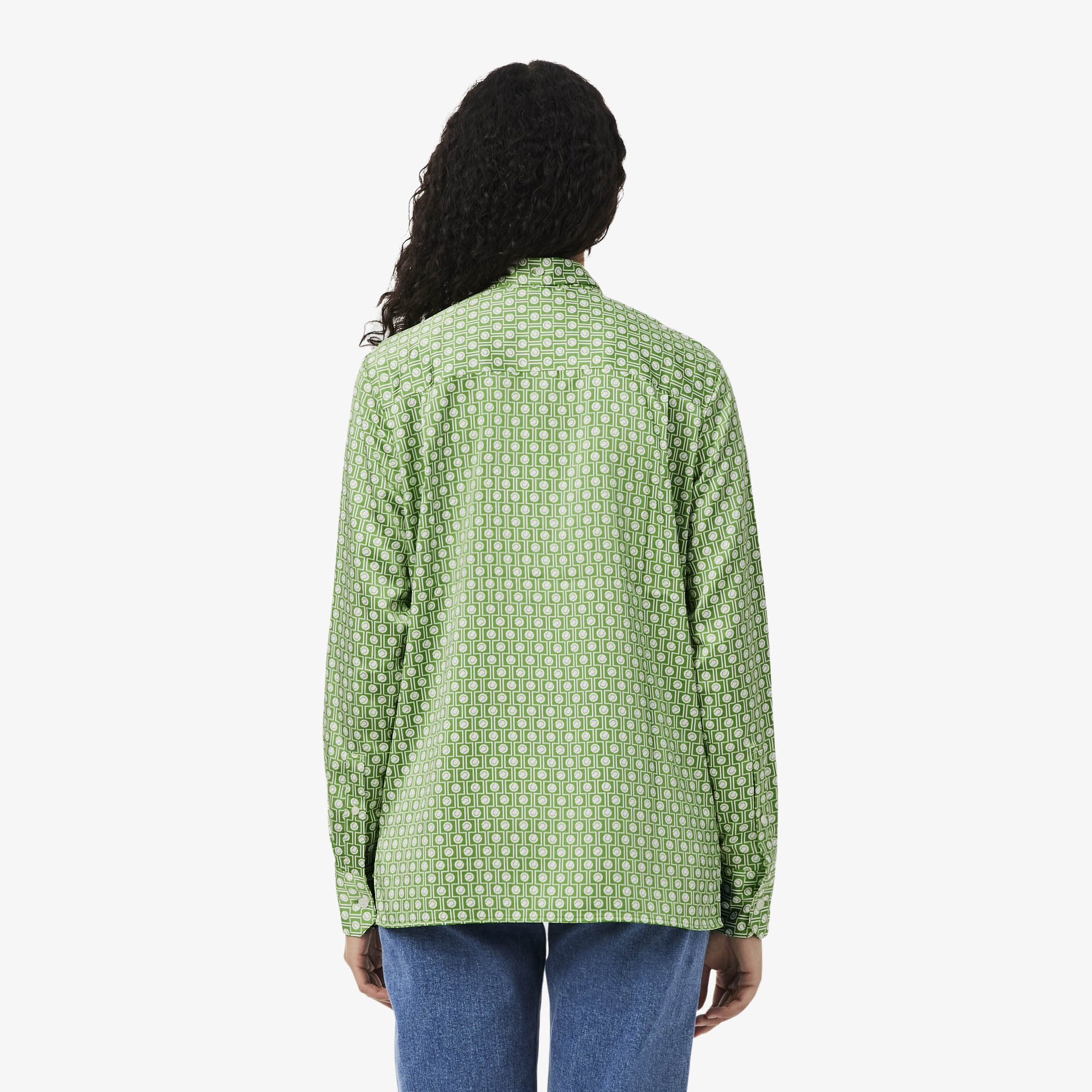 Kemeja Regular Fit Removable Tie Collar image number 2
