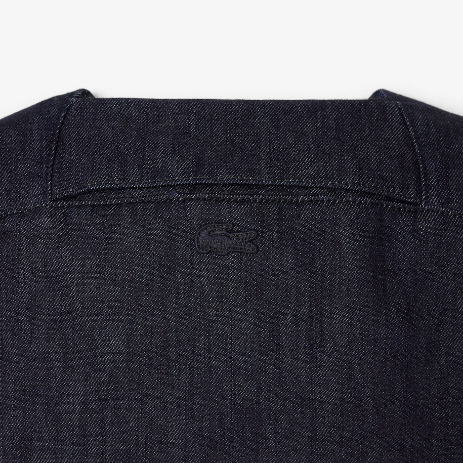 Kaos Polo Denim Loose Fit Runway image number 8