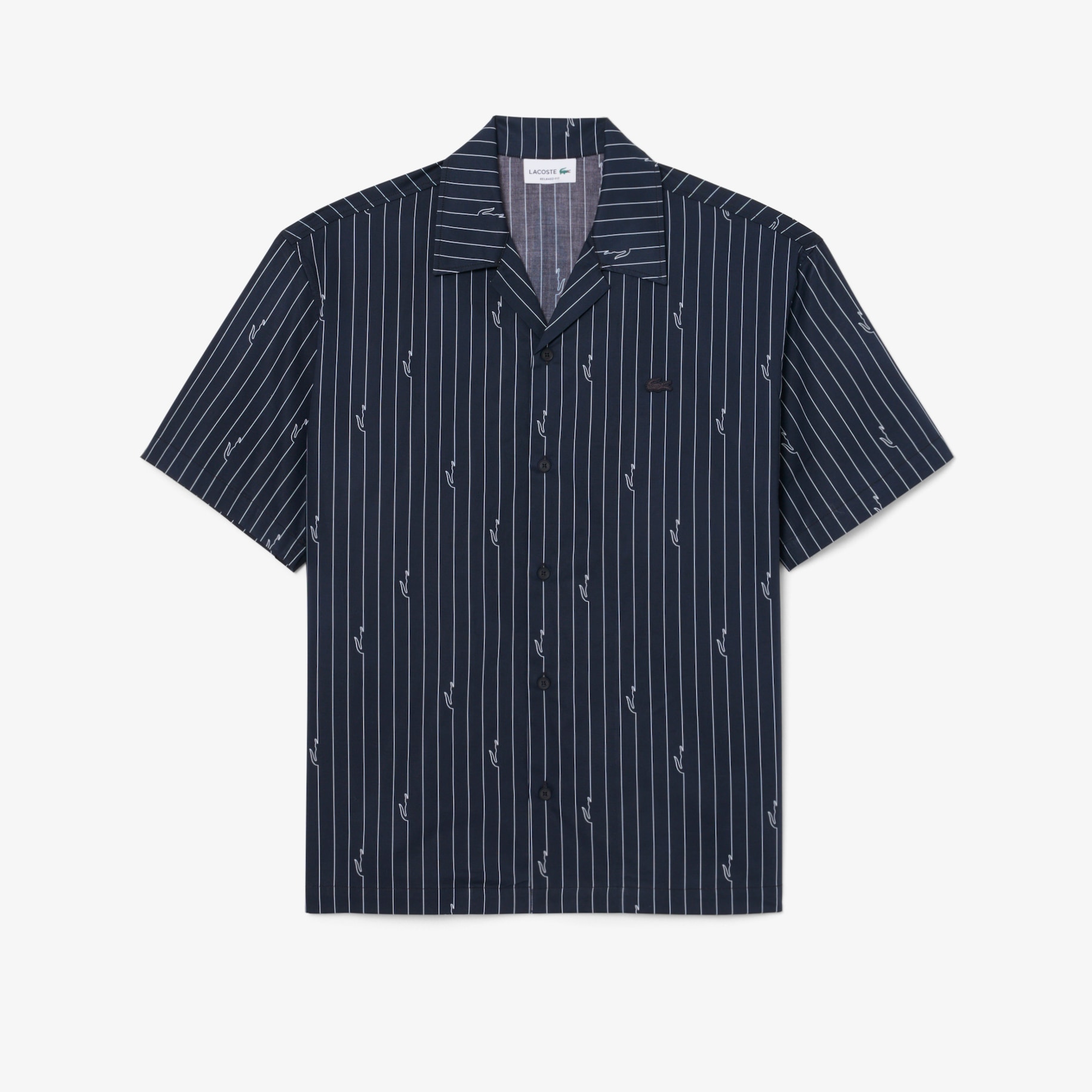 Kemeja Relaxed Fit Twill Print image number 3