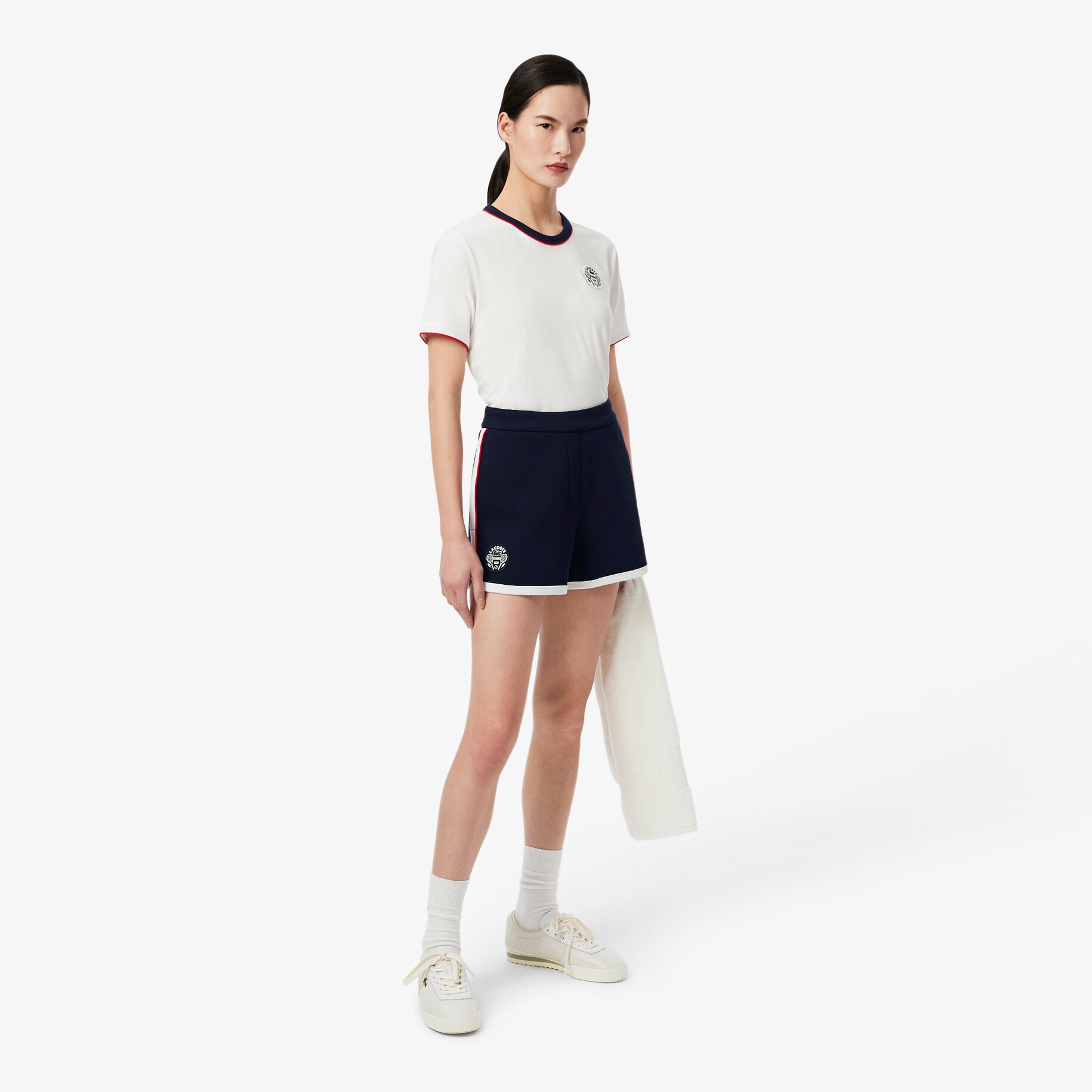 Tennis Heritage Stretch Piqu&eacute; Shorts image number 0