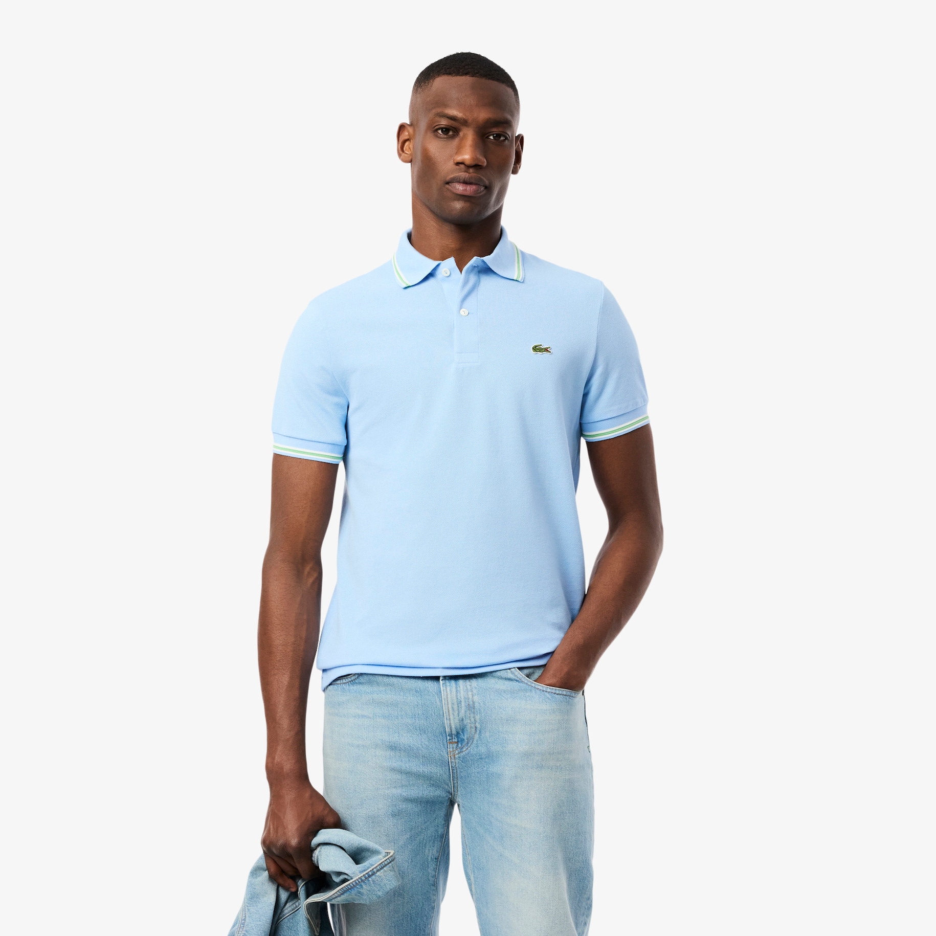 Regular Fit L.12.12 Petit Piqu&eacute; Polo Shirt image number 0