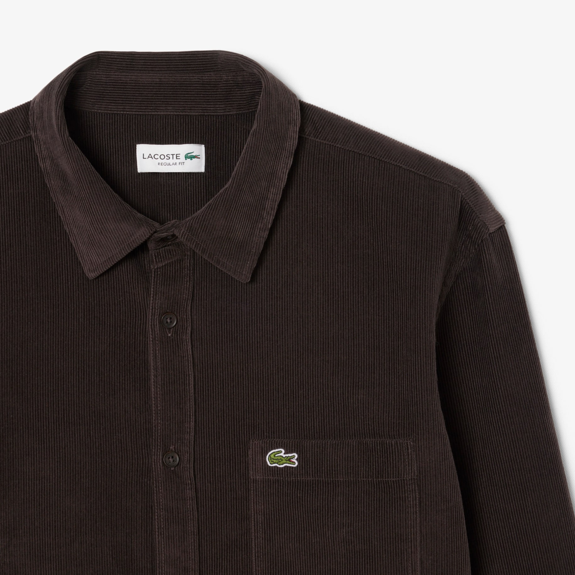 Regular Fit Velour Shirt image number 4