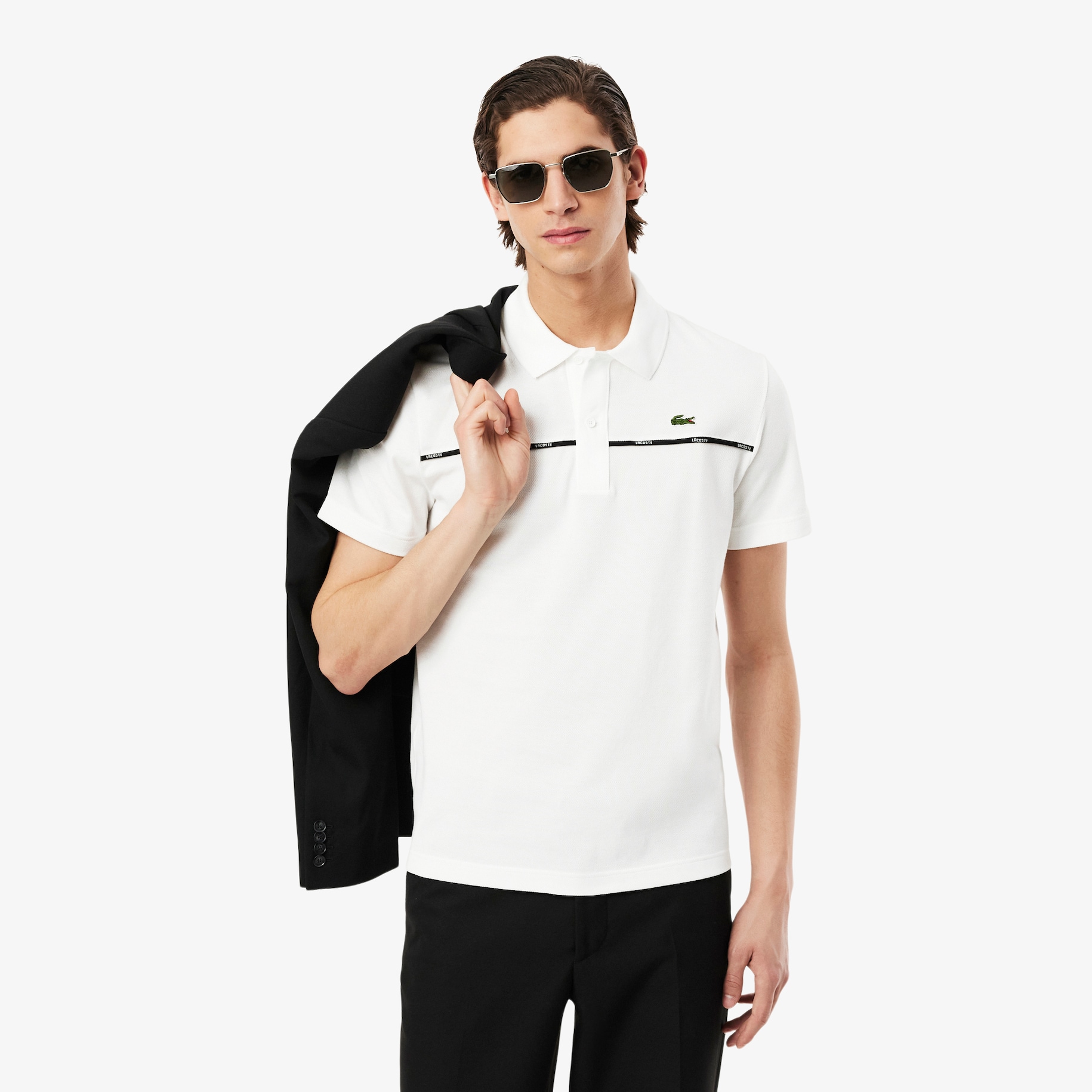 Regular Fit L.12.12 Petit Piqu&eacute; Polo Shirt image number 0