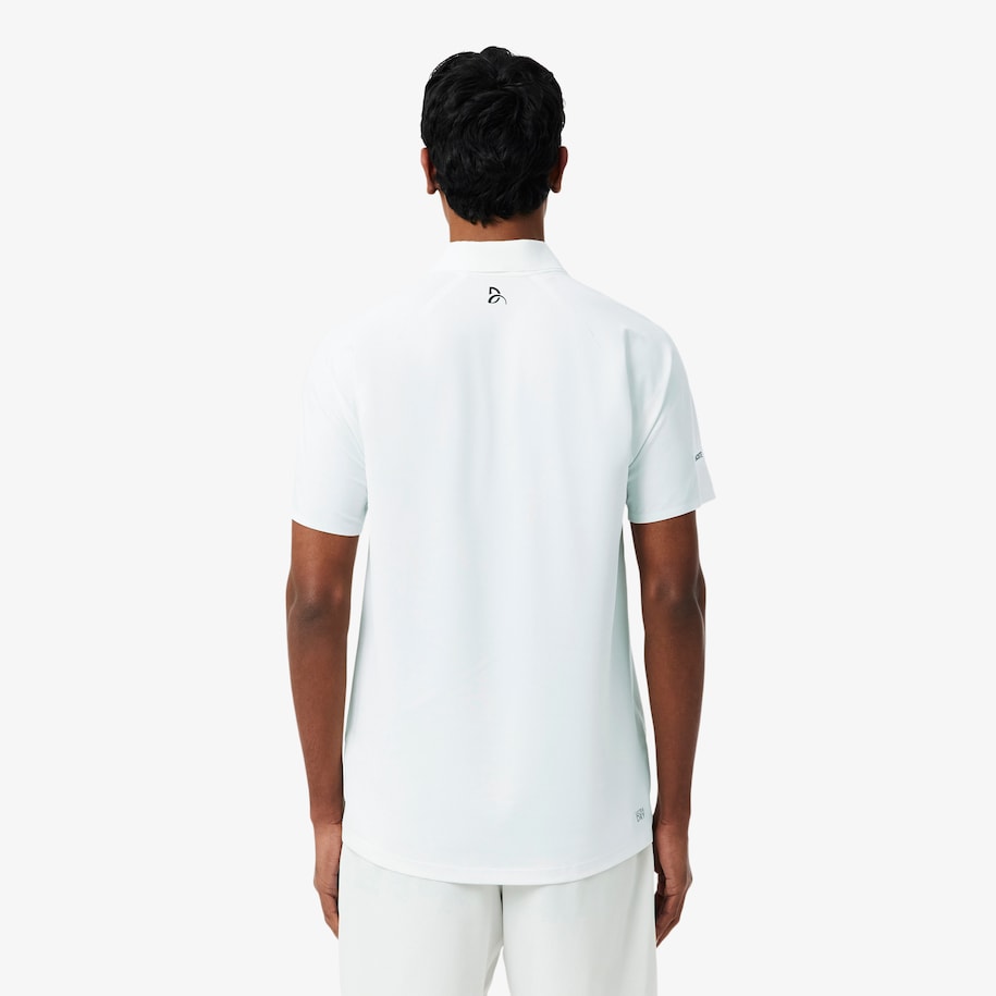 Kaos Polo Lacoste Tenis x Novak Djokovic On Court image number 2