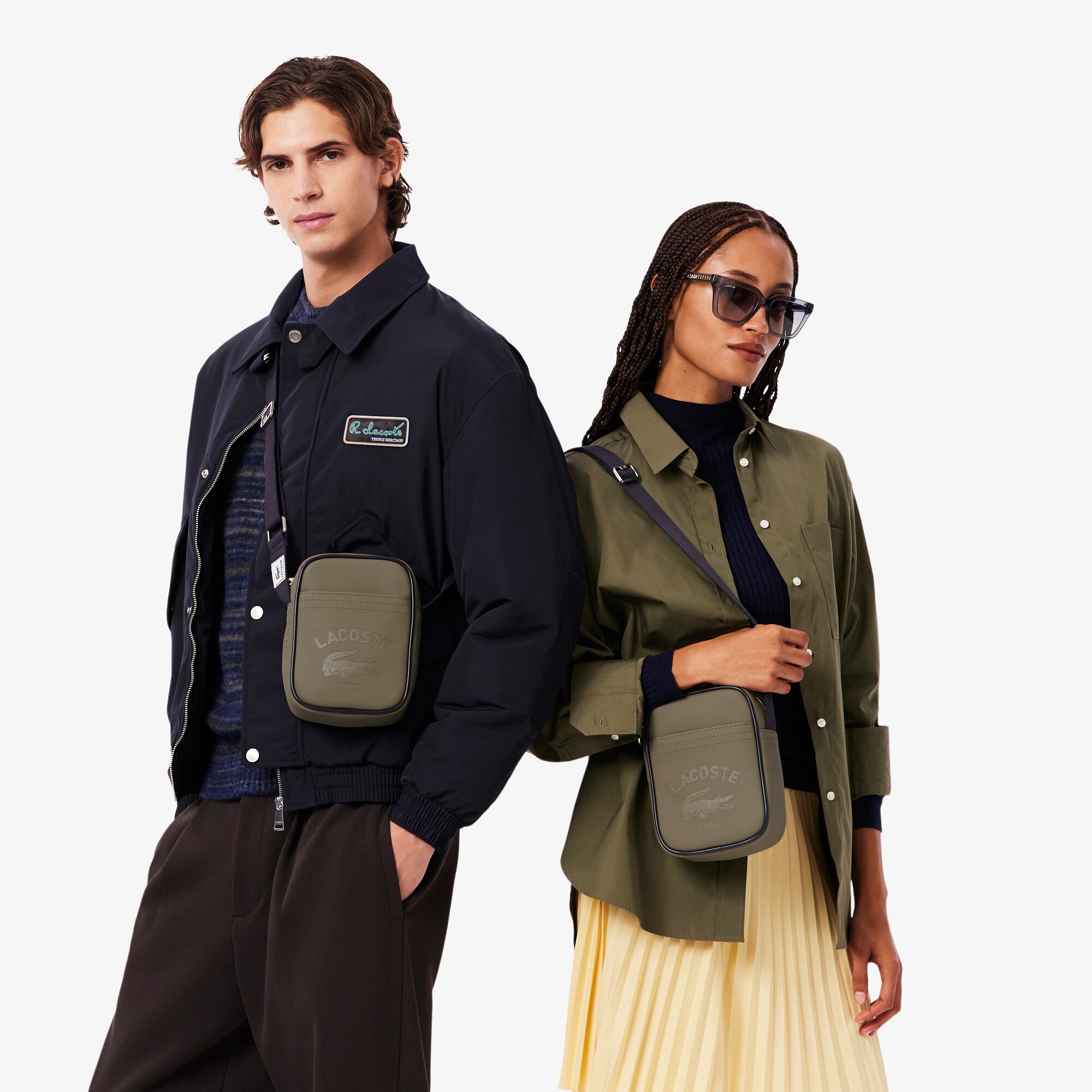 Club 1930 Petit Piqu&eacute; Effect Vertical Satchel image number 5