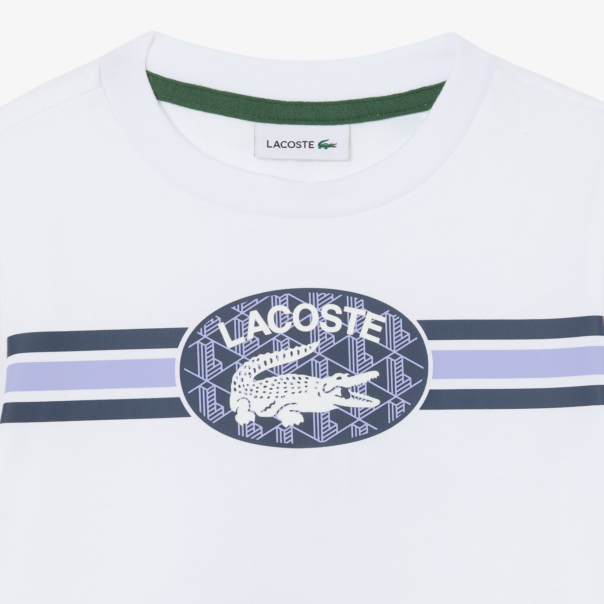Kaos Katun Monogram Print image number 2