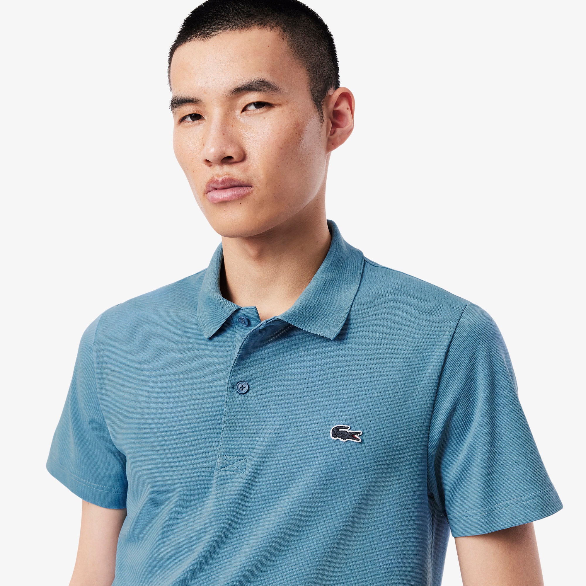 Kaos Kerah Polo Lacoste An Kaos Polo Shirt LACOSTE Denim Navy