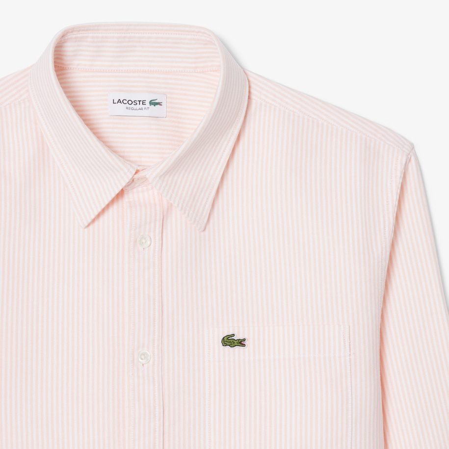 Regular Fit Striped Oxford Shirt image number 4