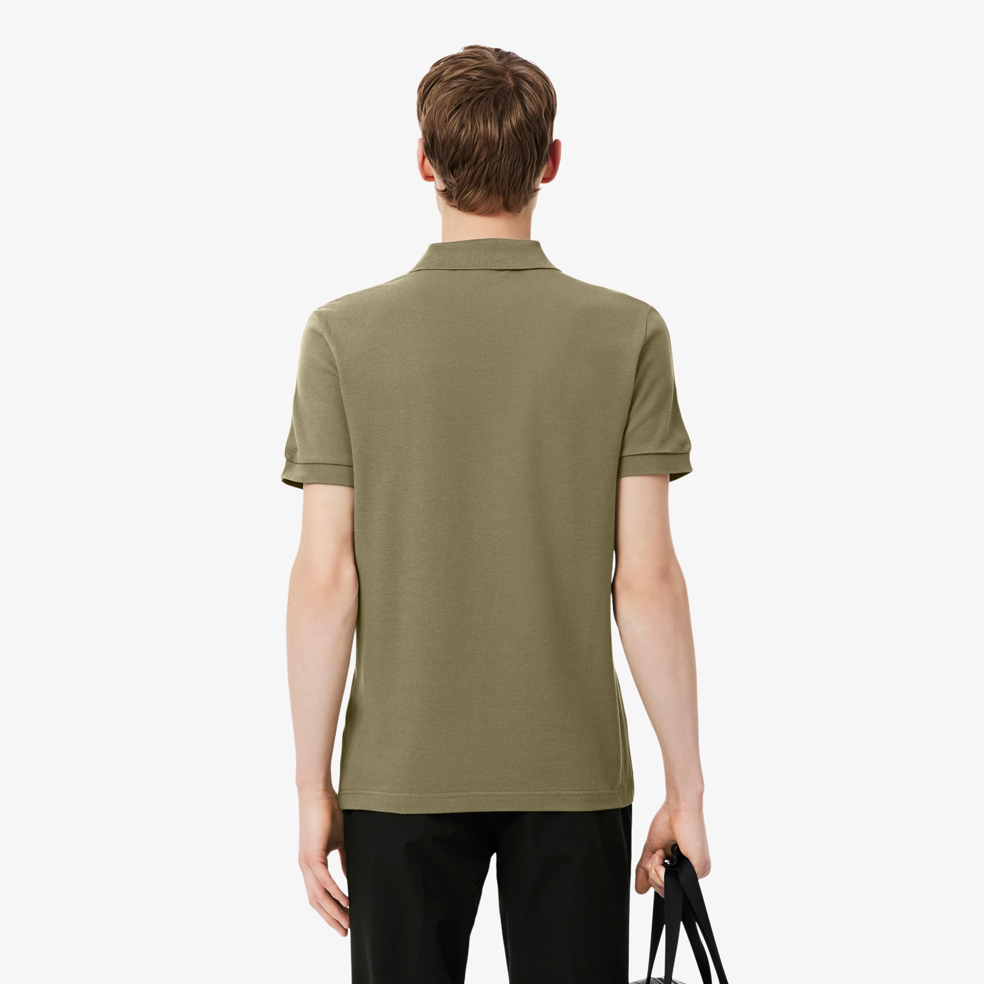 Kaos Polo Pria Logo Stripe Regular Fit image number 2