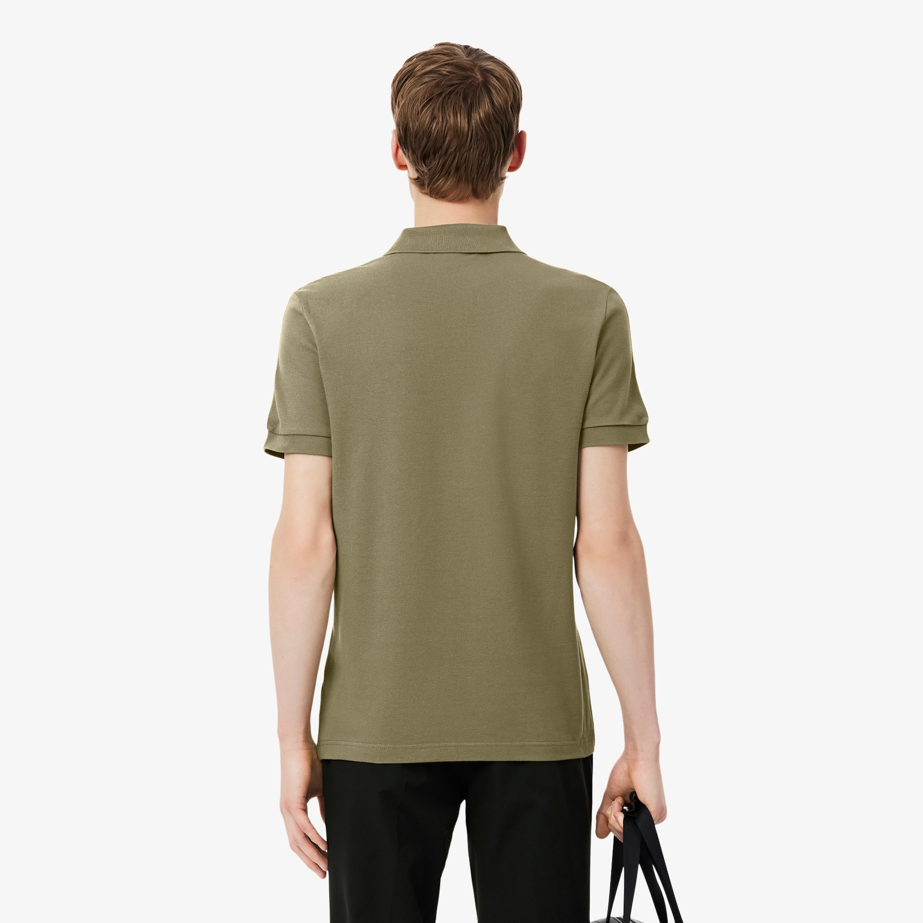 Kaos Polo Pria Logo Stripe Regular Fit image number 2