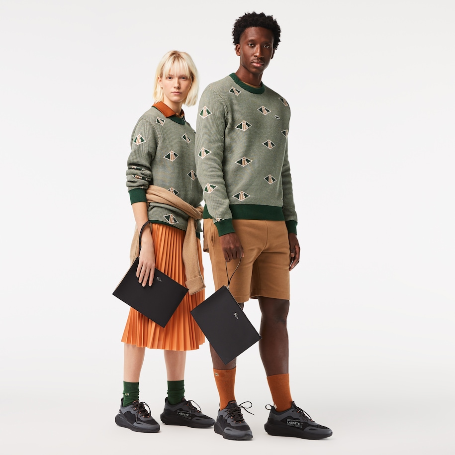 Anna Coated Piqu&eacute; Canvas Pouch image number 0